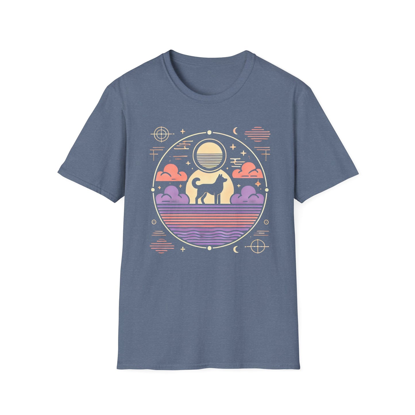 Cosmic Canine Horizon Tee