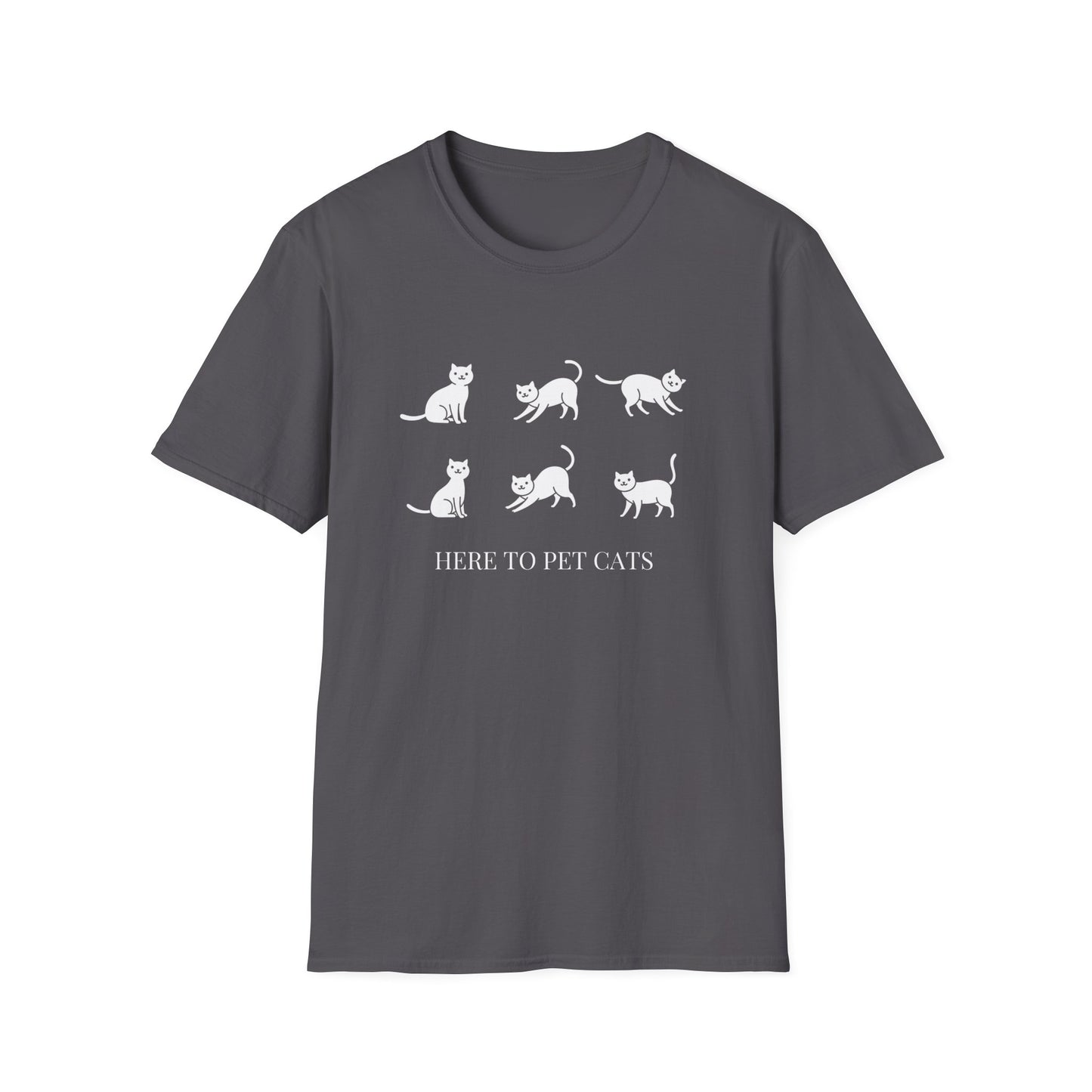 Here to pet cats Tee