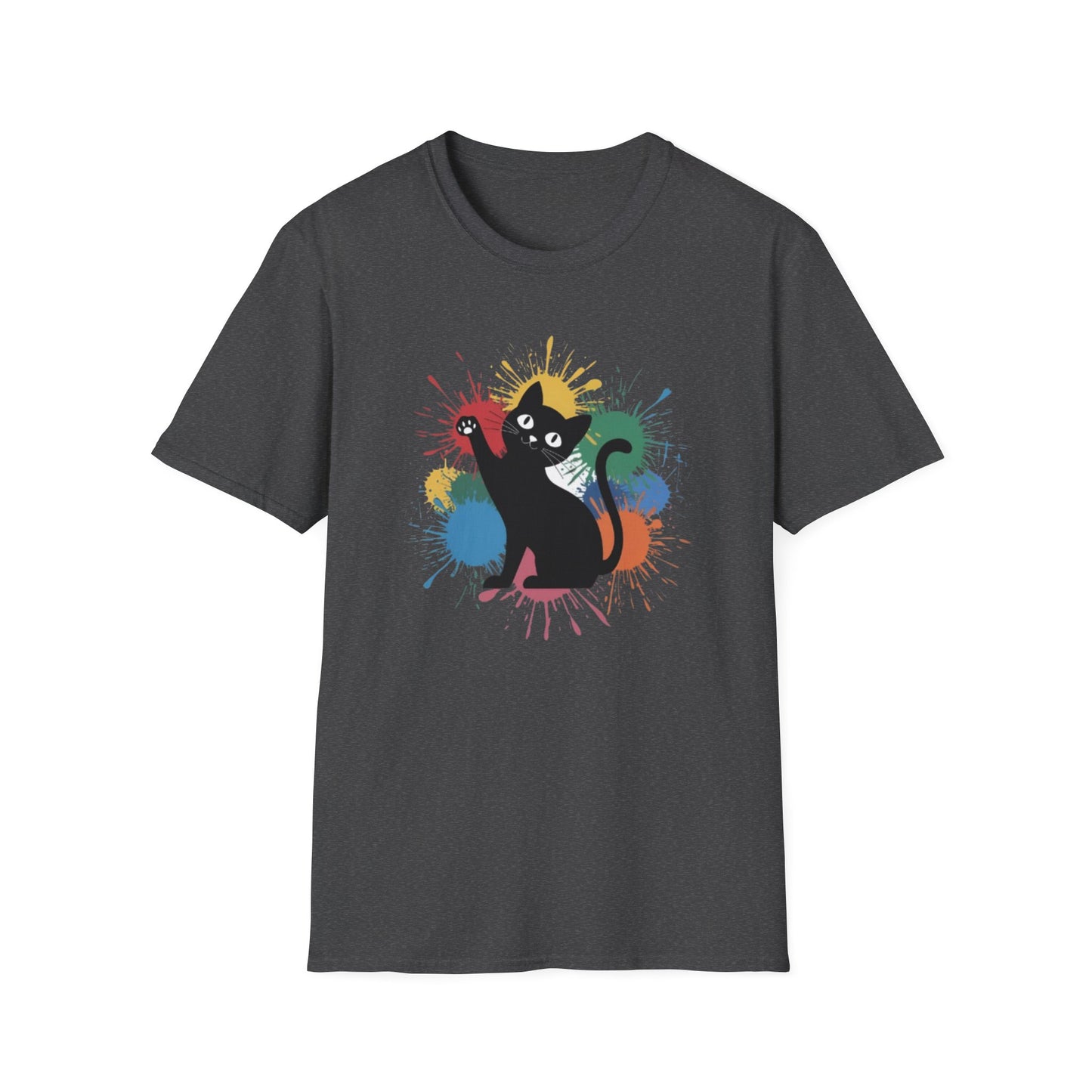 Color Splash Cat Tee