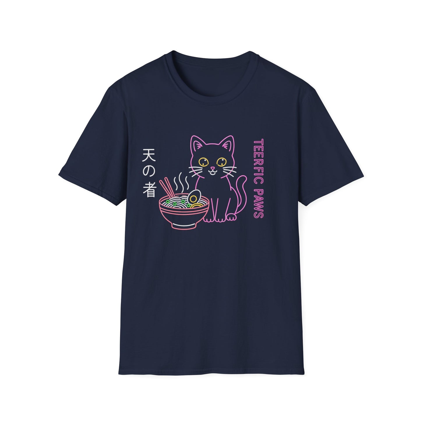 Neon Neko Noodles Tee