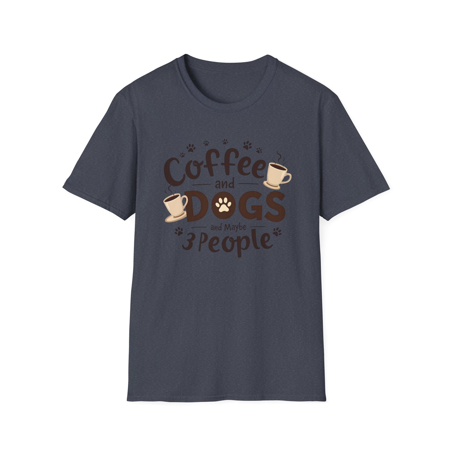 Coffee dogs and 3 people Tee