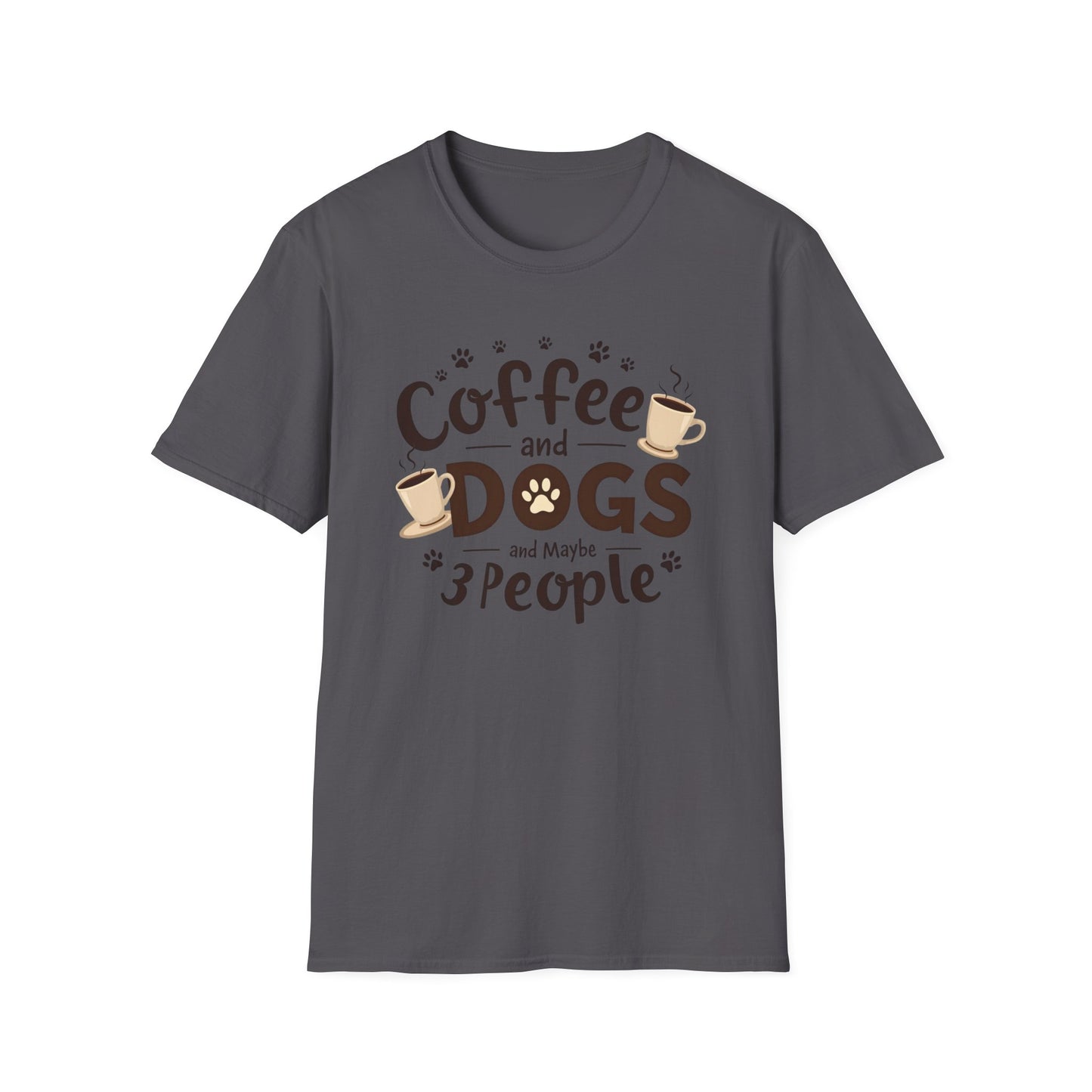 Coffee dogs and 3 people Tee