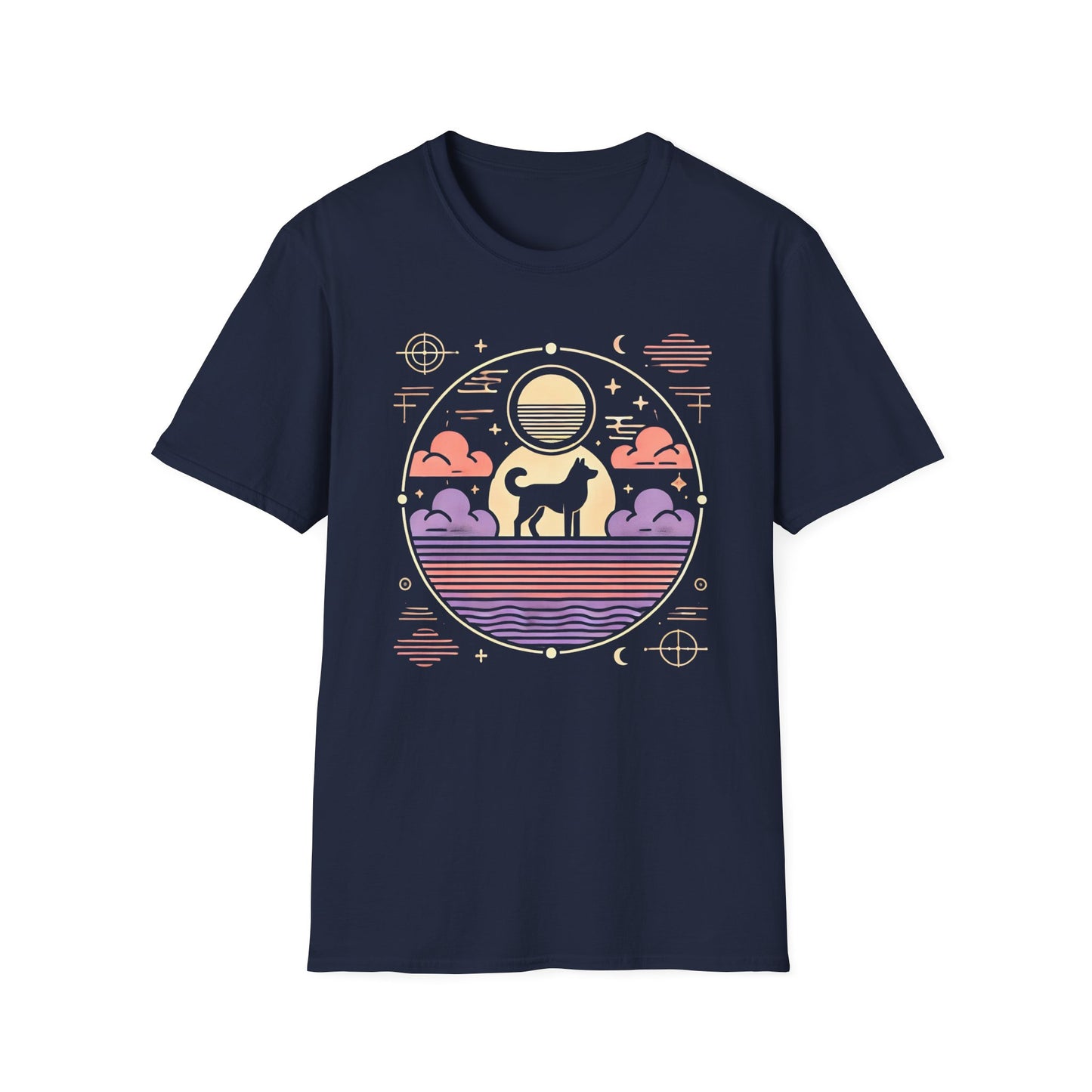 Cosmic Canine Horizon Tee