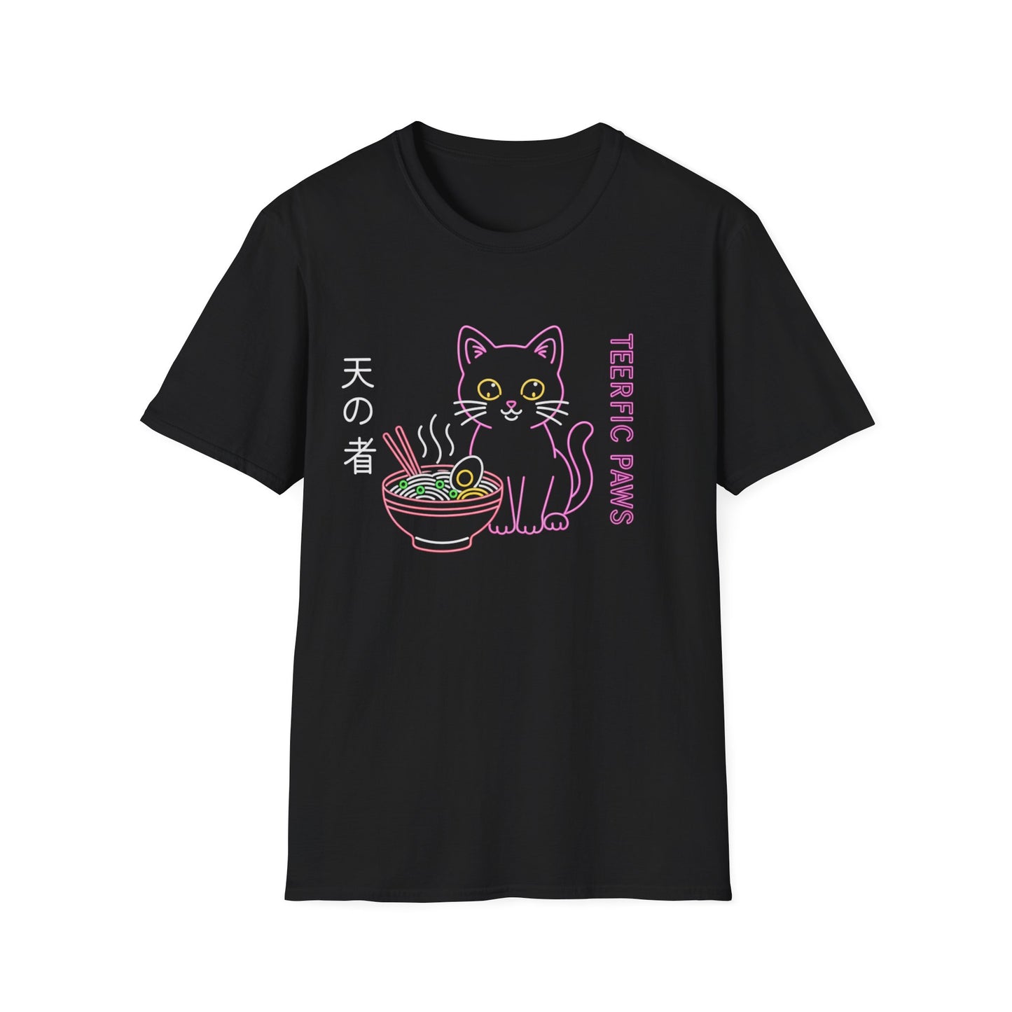 Neon Neko Noodles Tee
