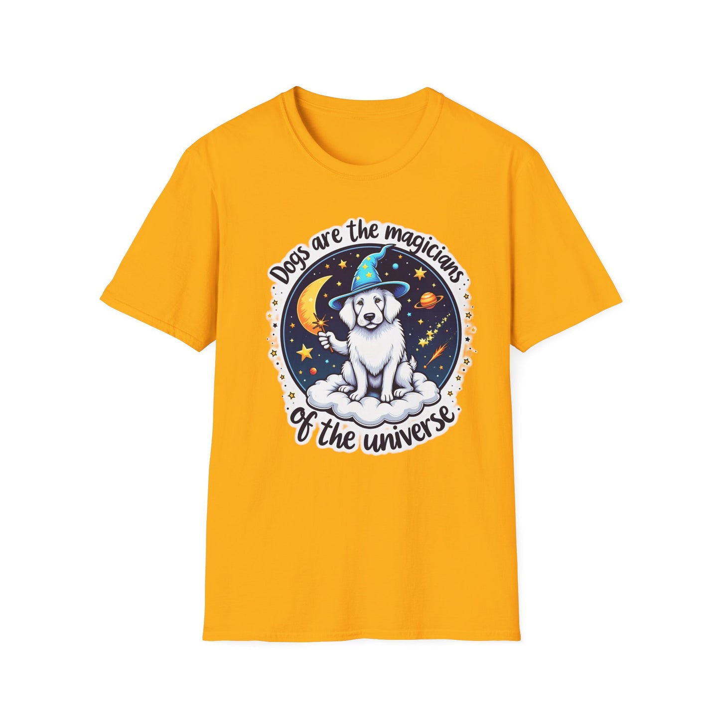 Cosmic Canine Magician Tee