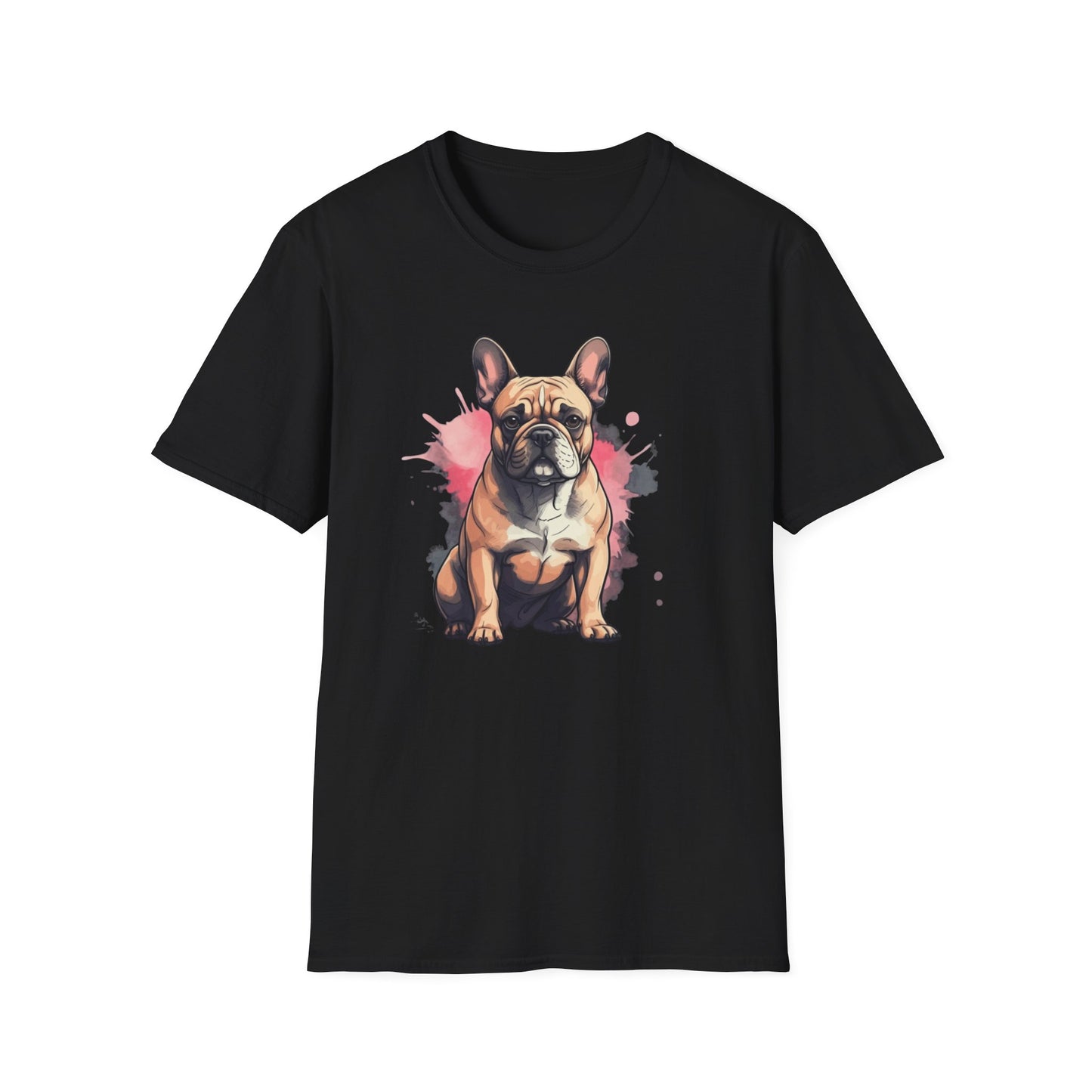 Frenchie Art Splash Tee