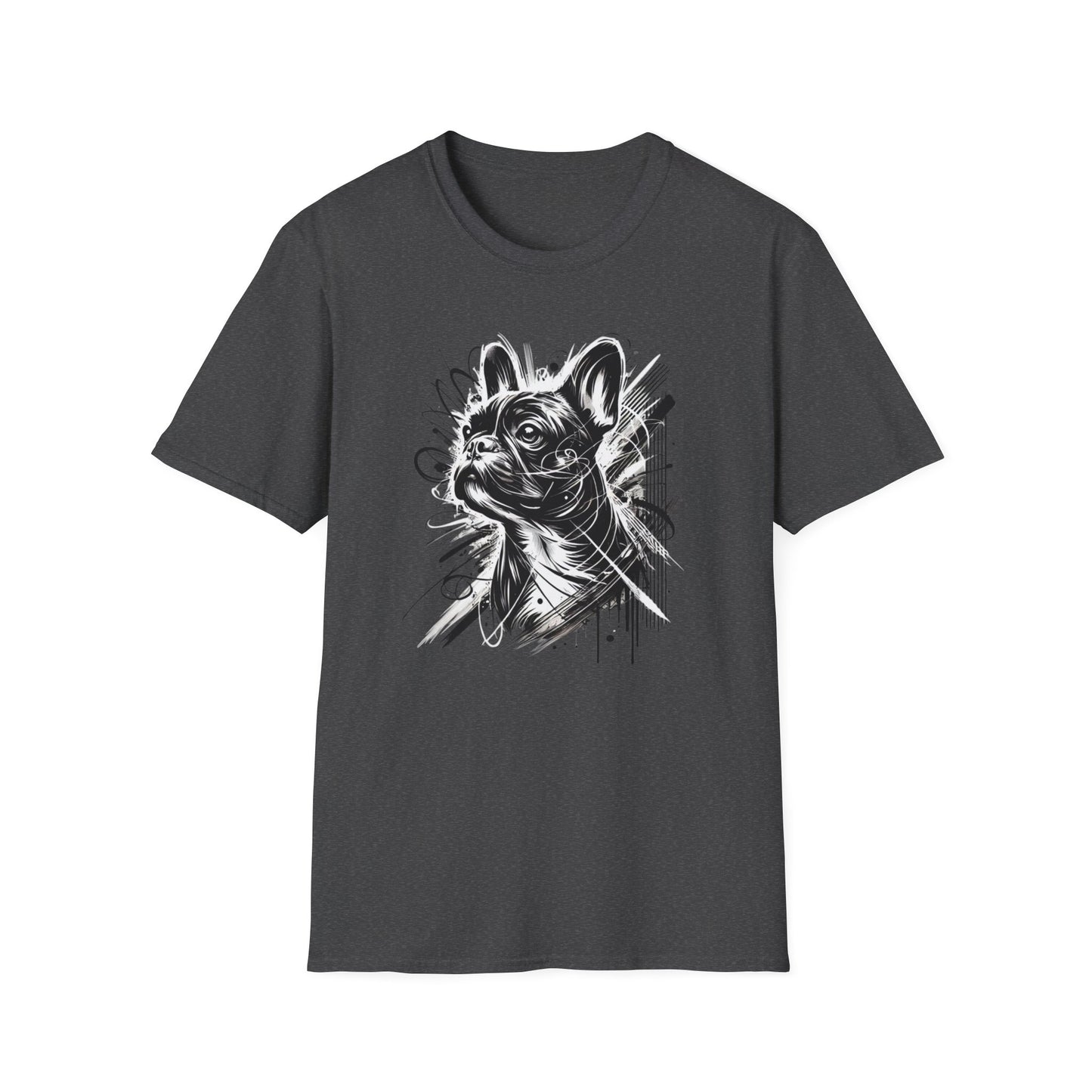 Abstract Frenchie Vibes Tee