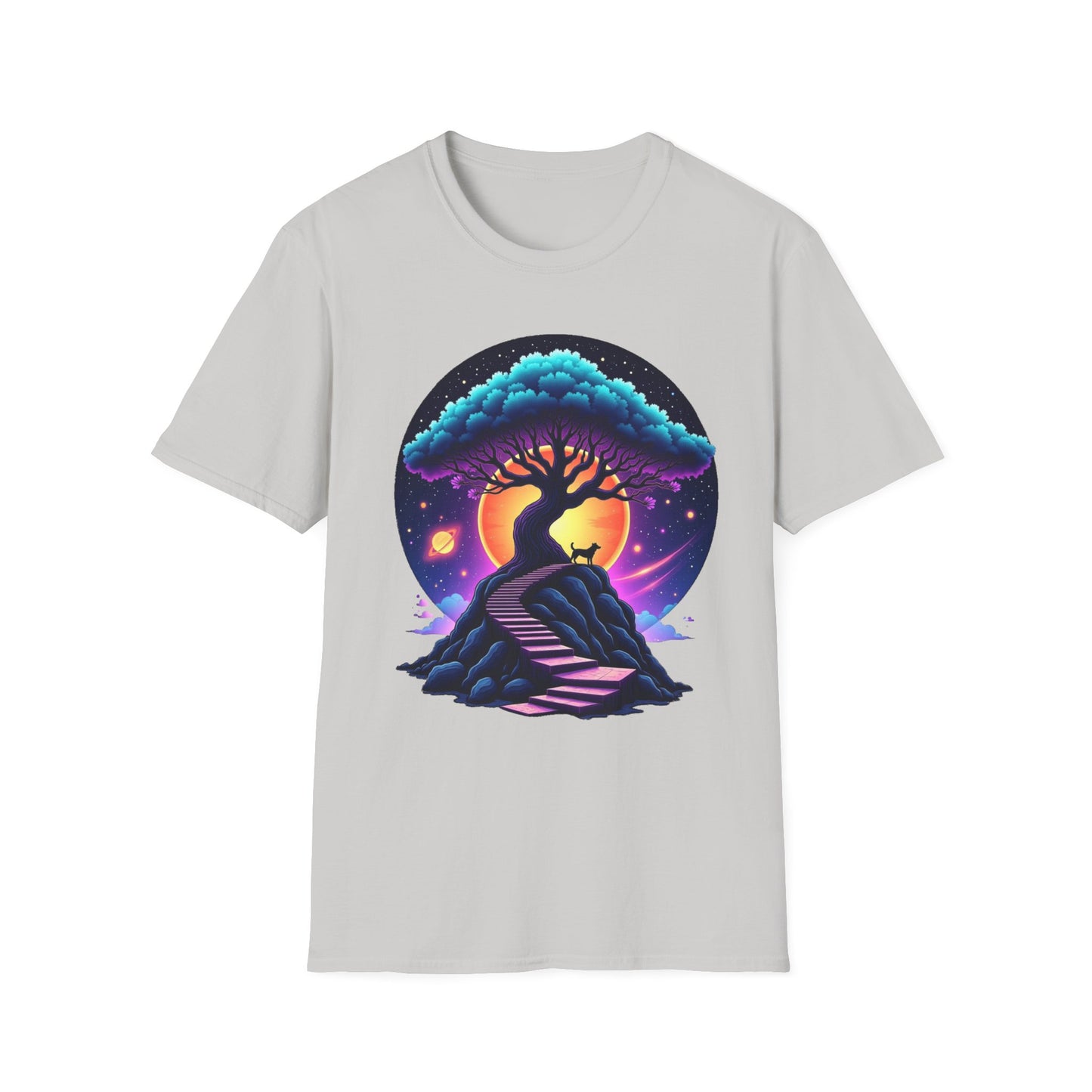 Stairway to the Cosmic Tree Tee