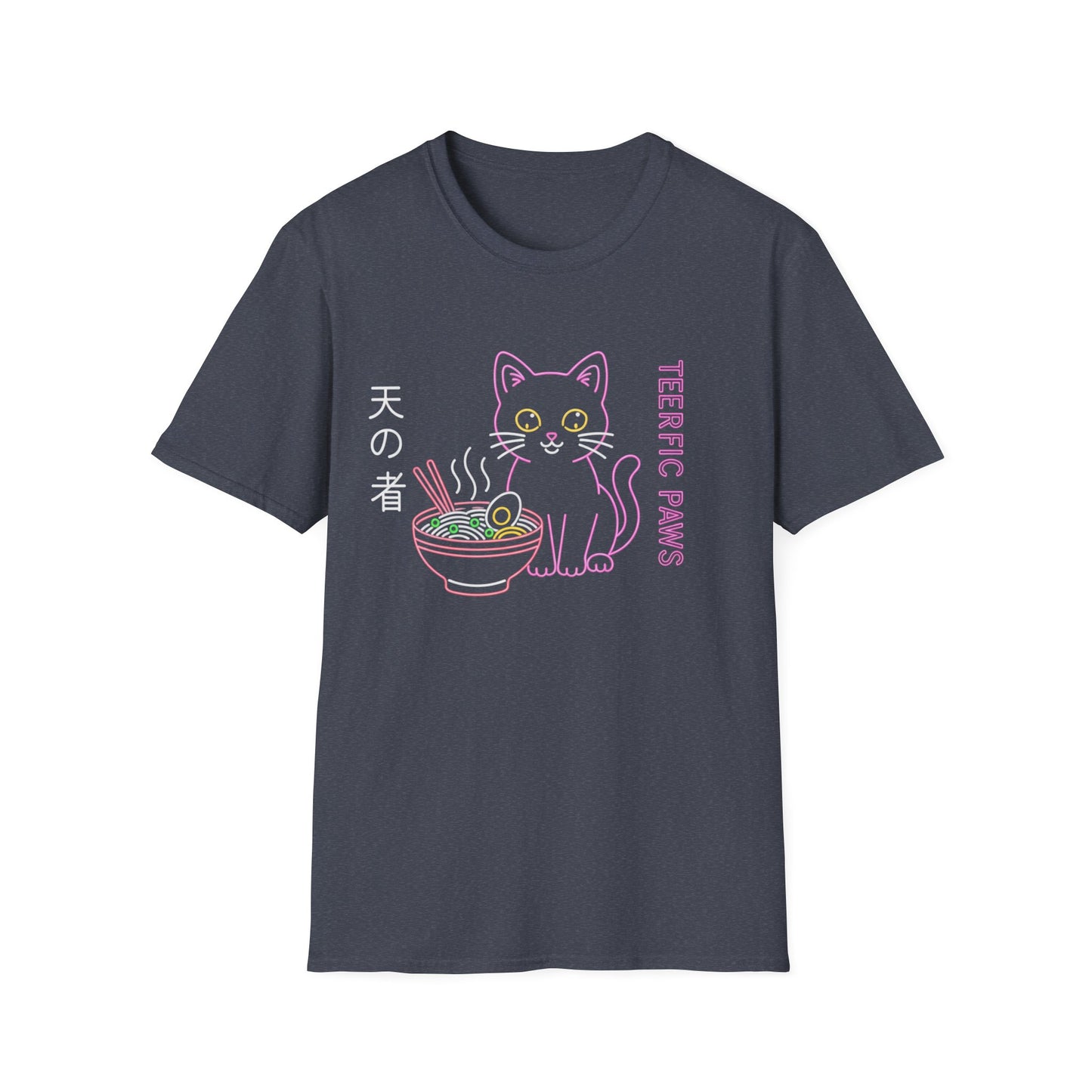Neon Neko Noodles Tee