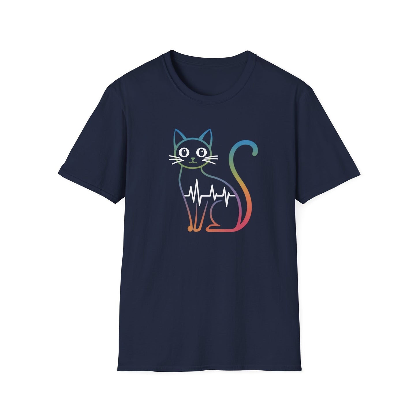 Heartbeat Cat Tee