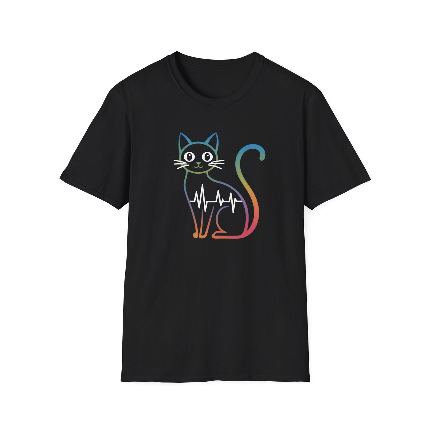 Heartbeat Cat Tee