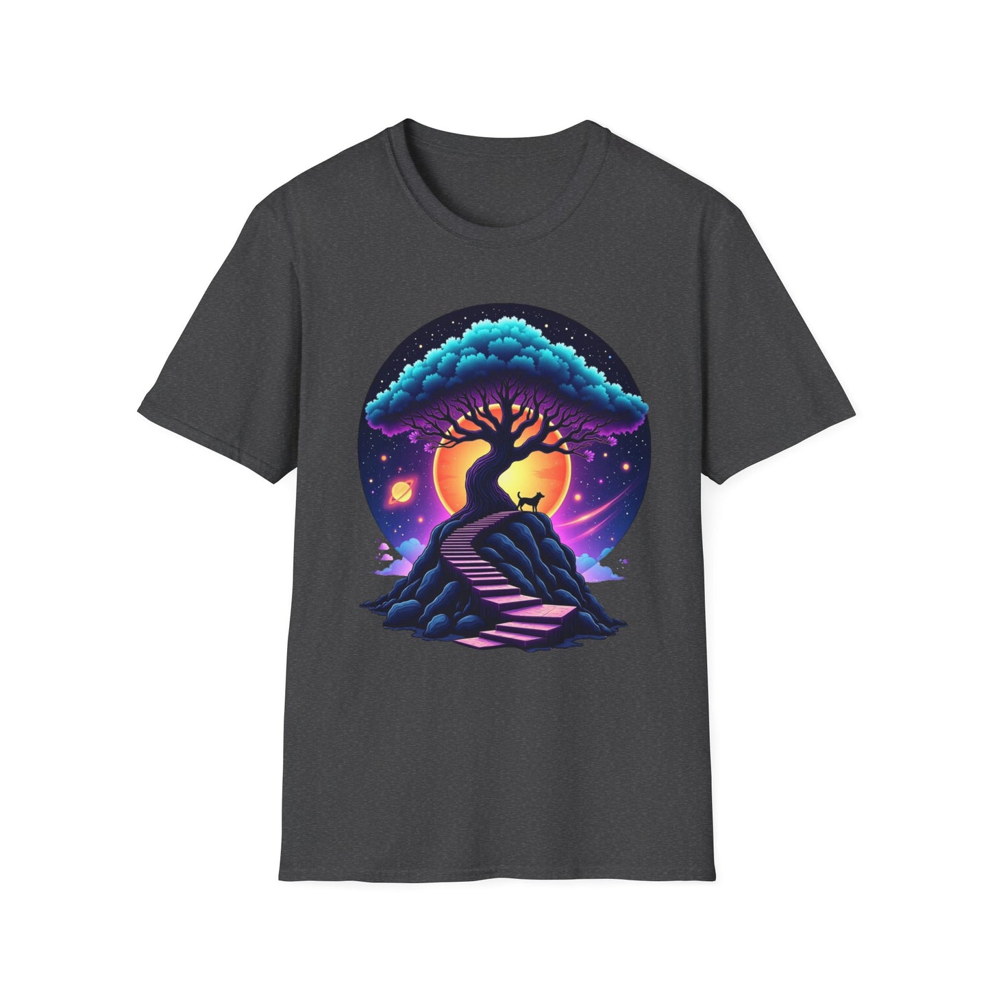 Stairway to the Cosmic Tree Tee