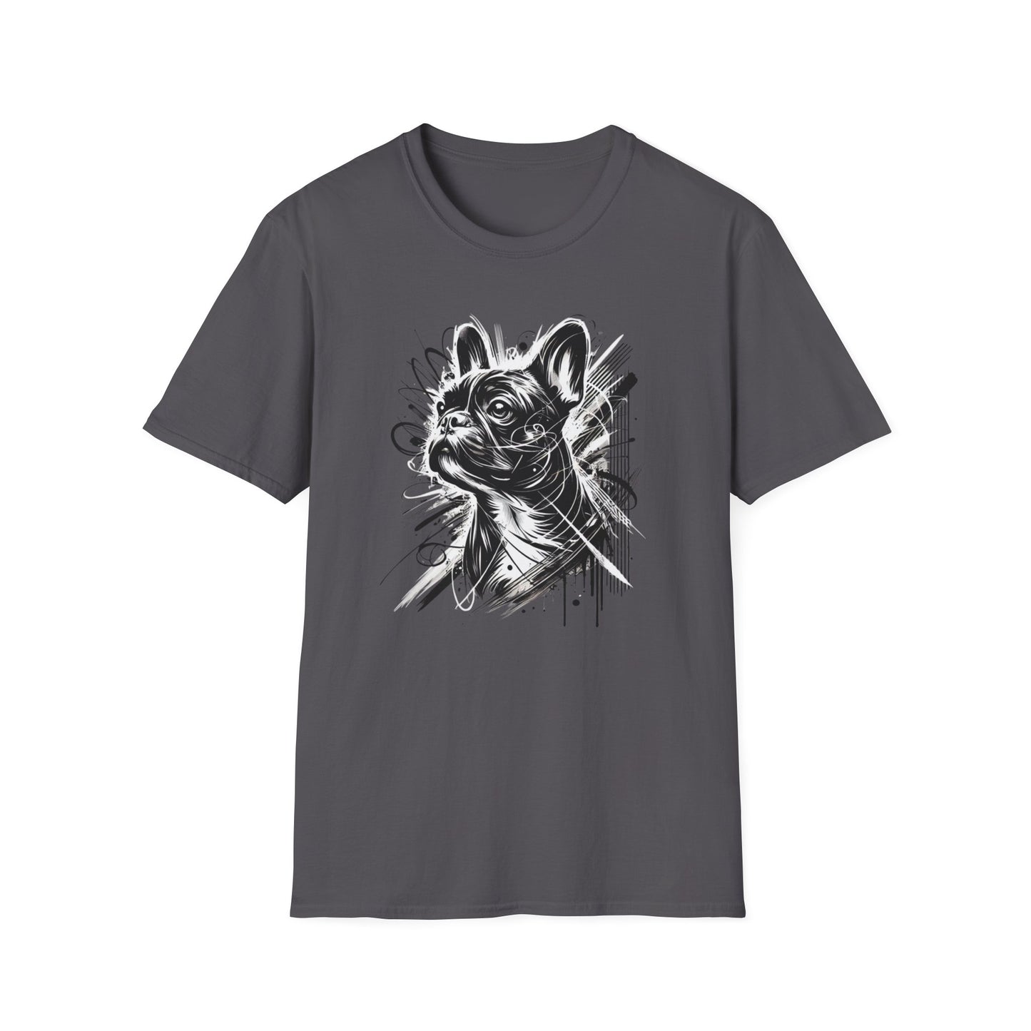 Abstract Frenchie Vibes Tee