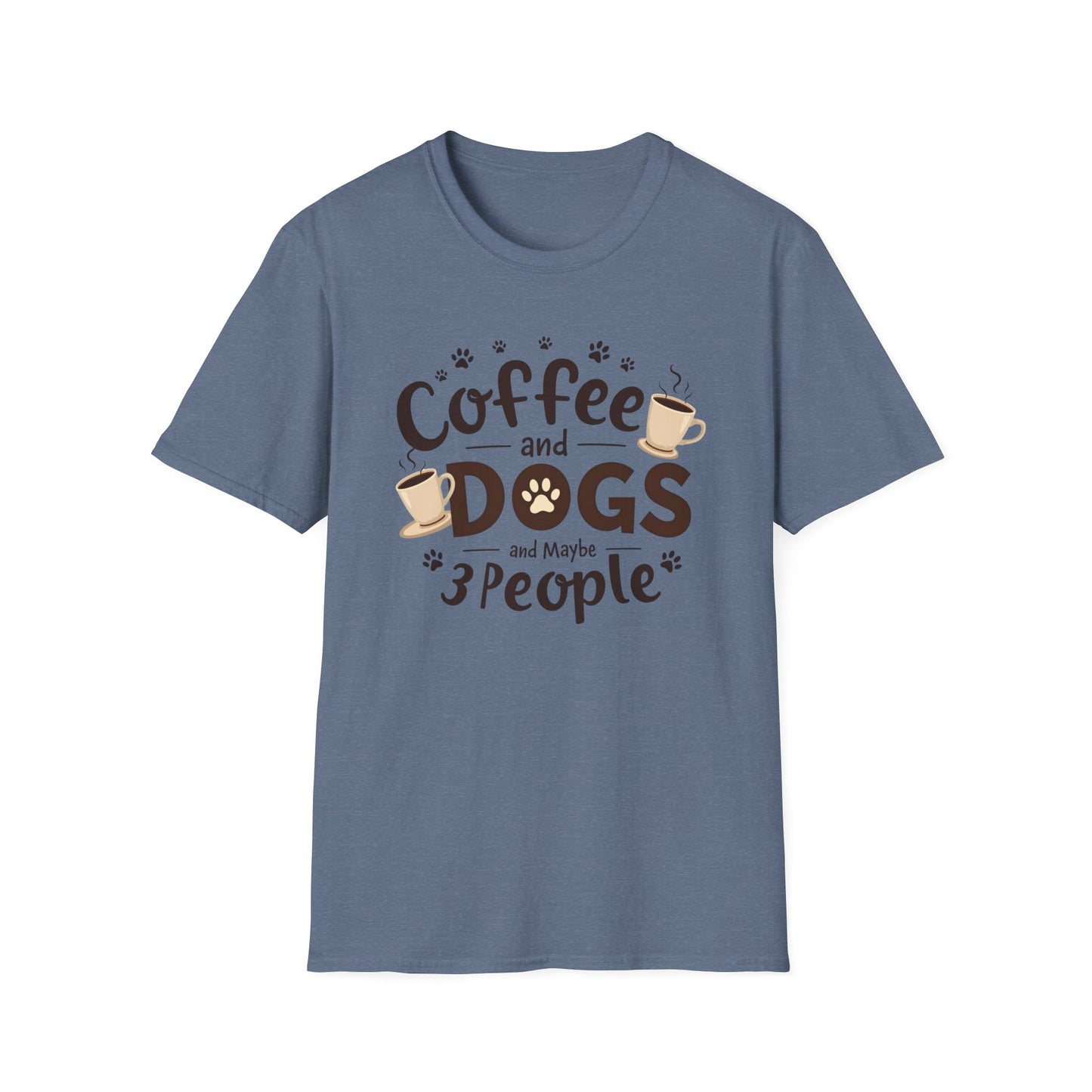 Coffee dogs and 3 people Tee