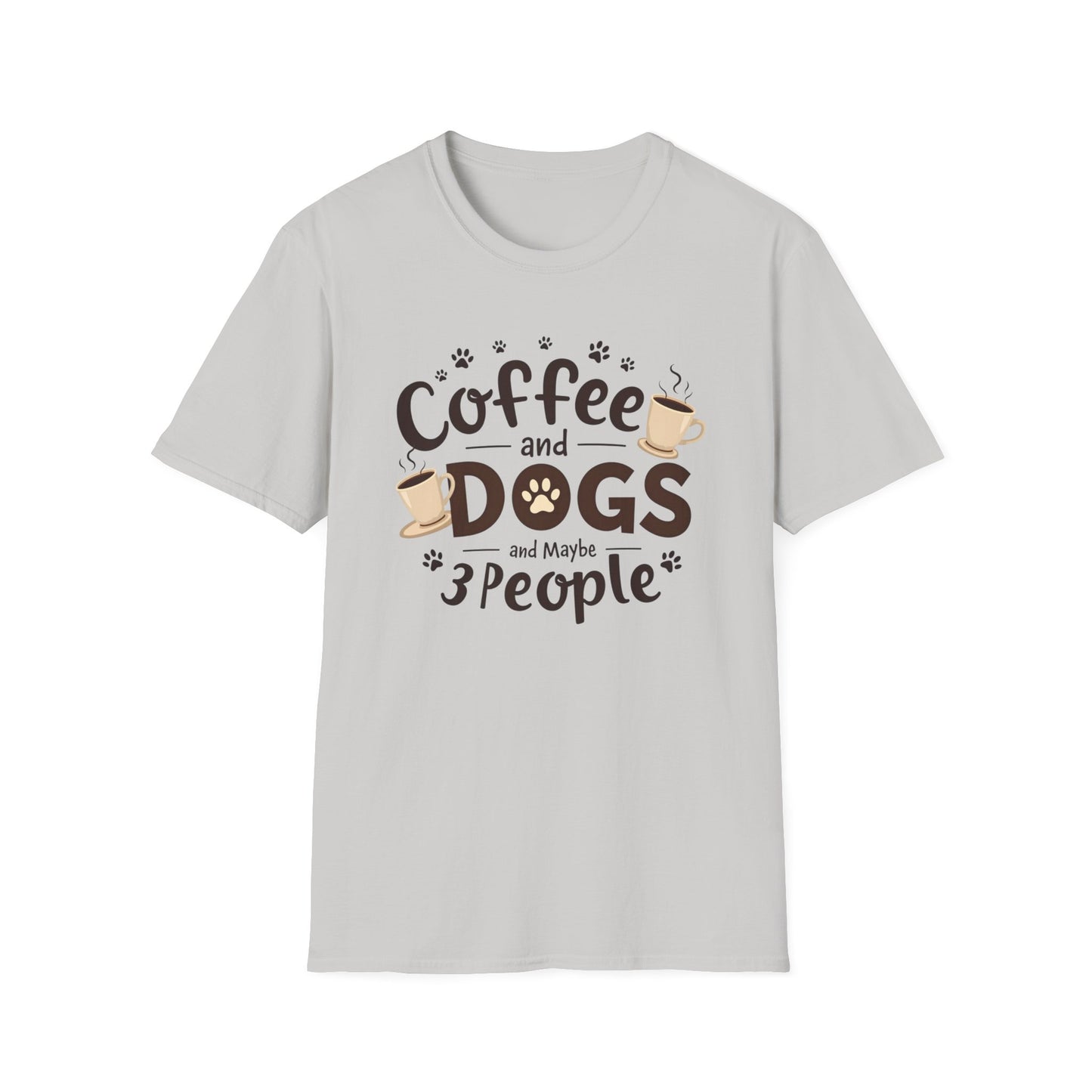 Coffee dogs and 3 people Tee