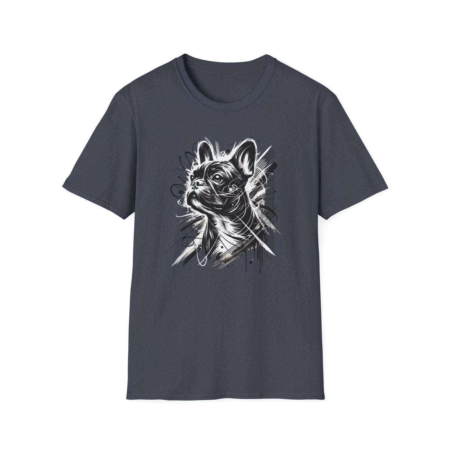 Abstract Frenchie Vibes Tee