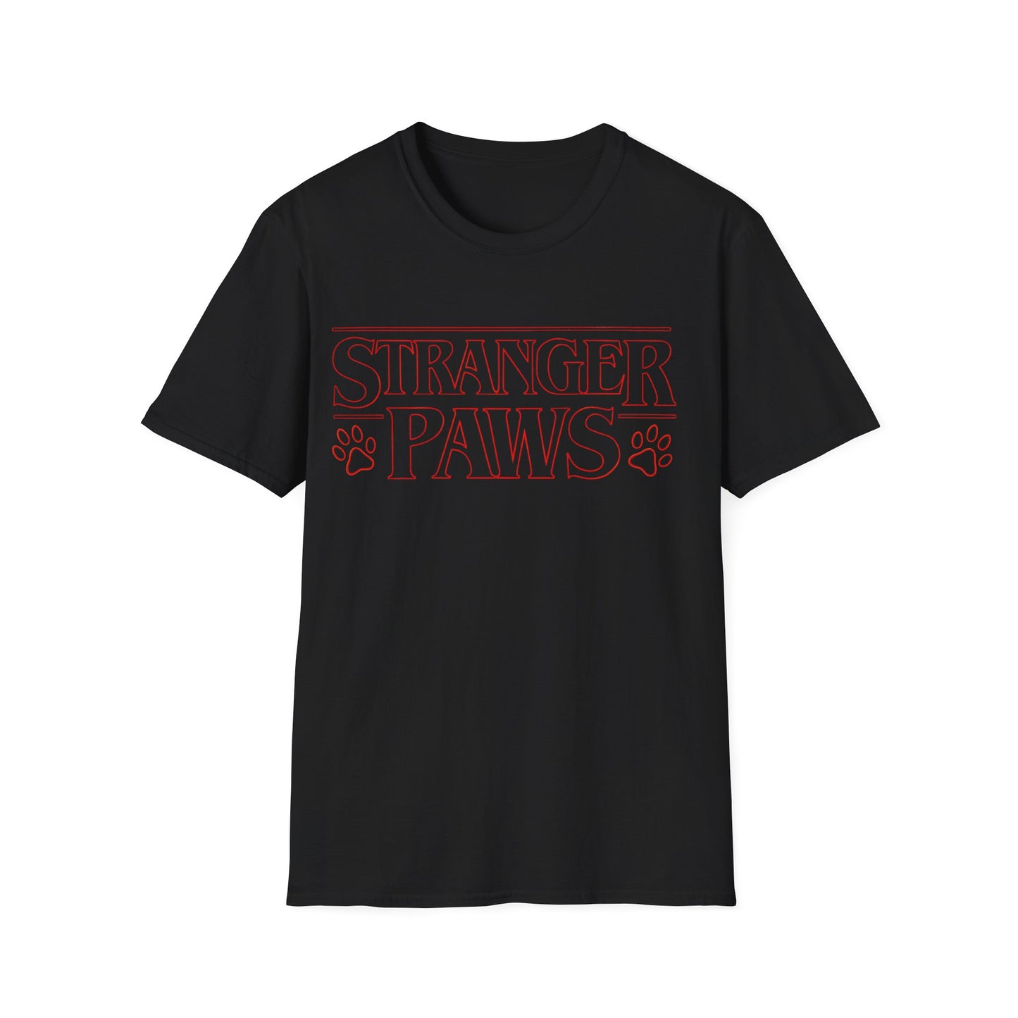Stranger Paws Tee