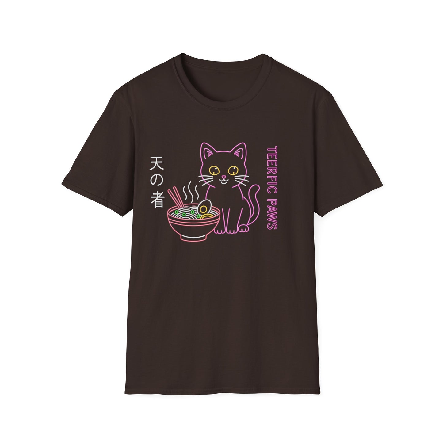 Neon Neko Noodles Tee