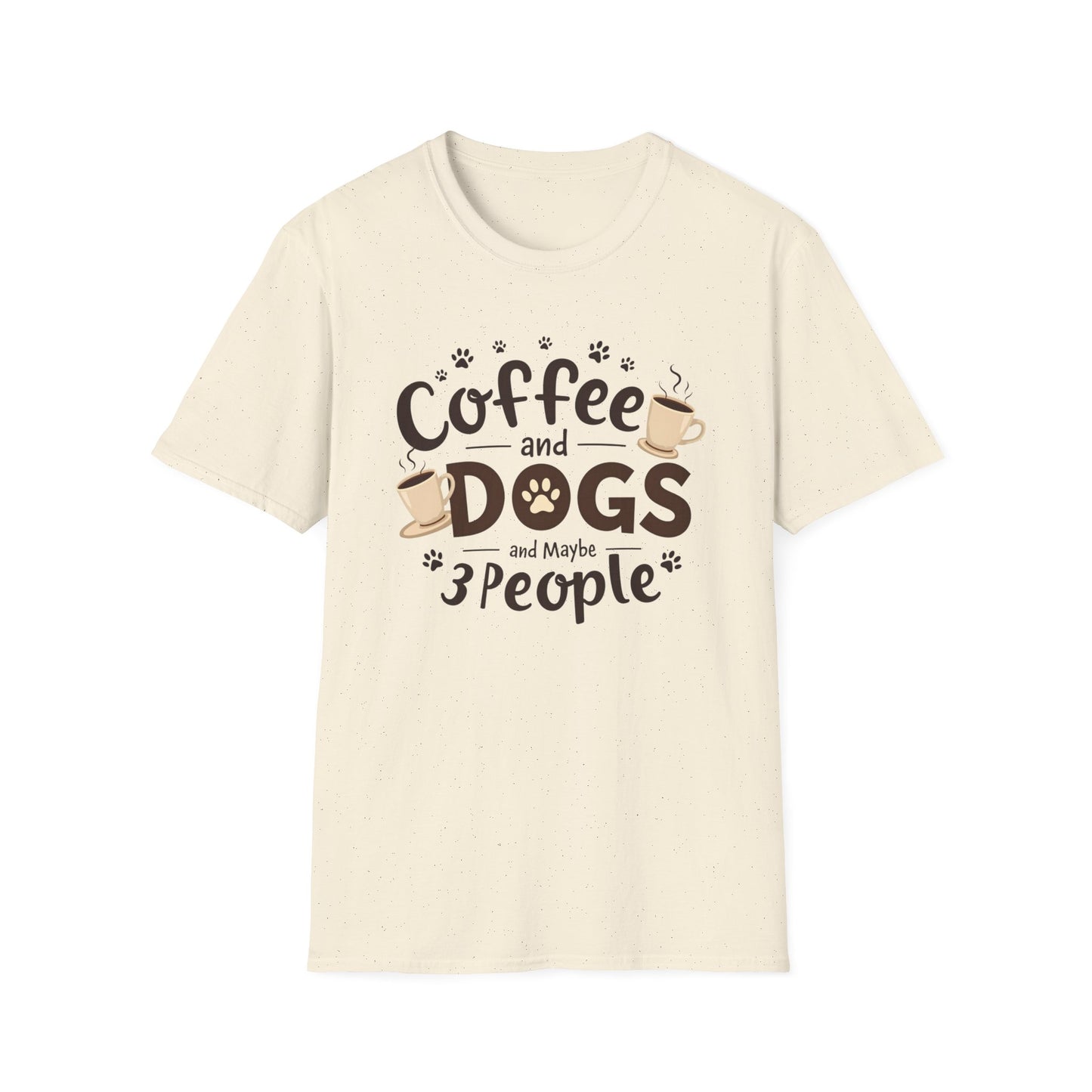 Coffee dogs and 3 people Tee