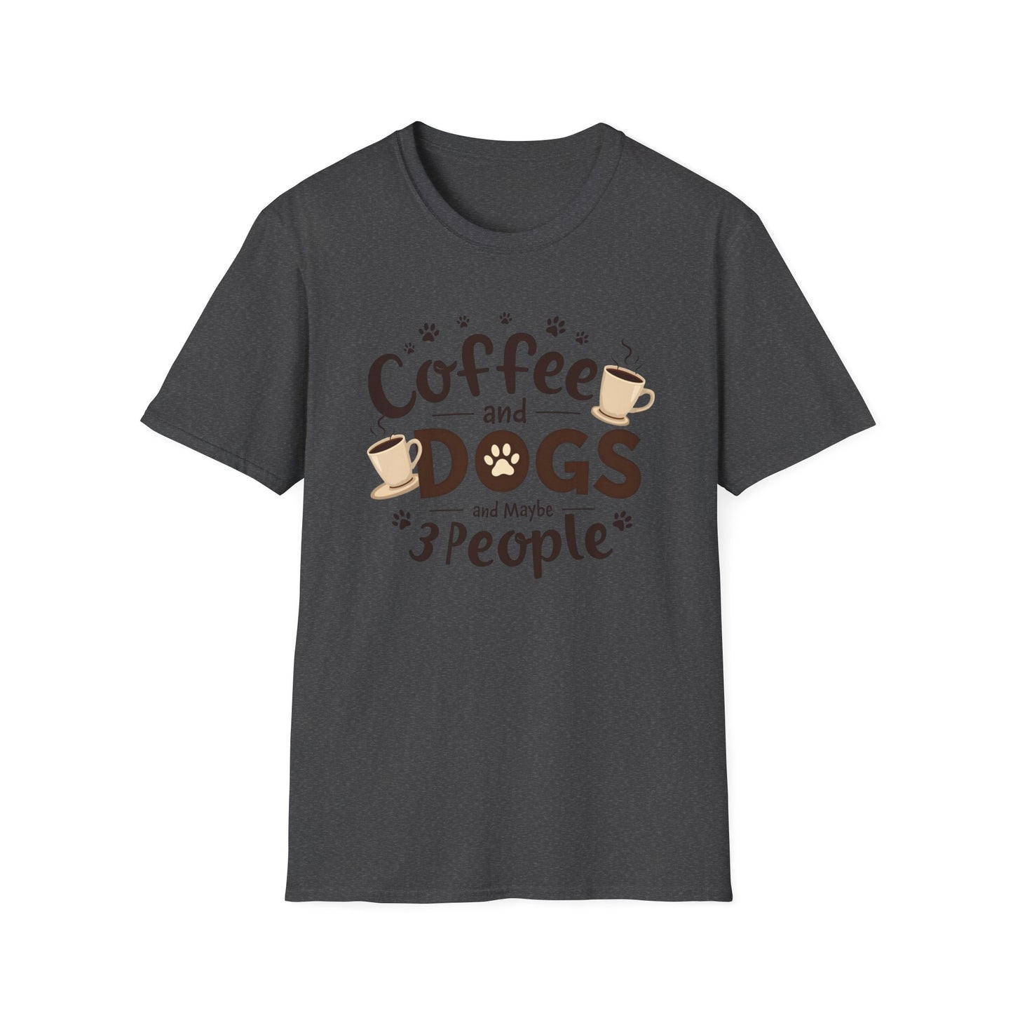 Coffee dogs and 3 people Tee