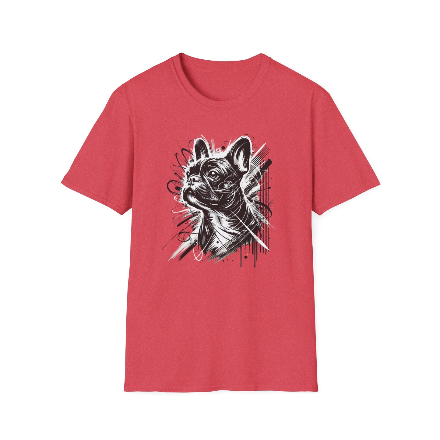 Abstract Frenchie Vibes Tee
