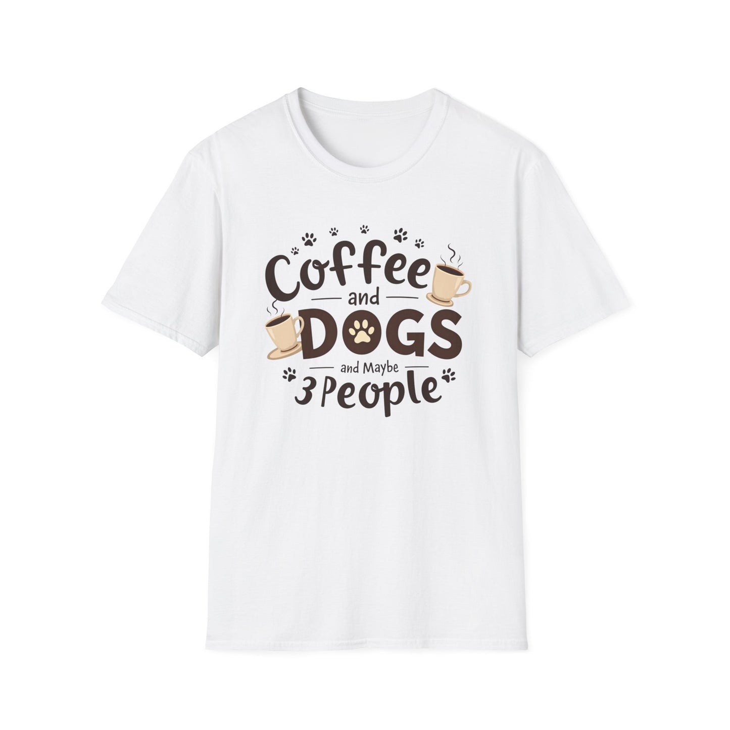 Coffee dogs and 3 people Tee