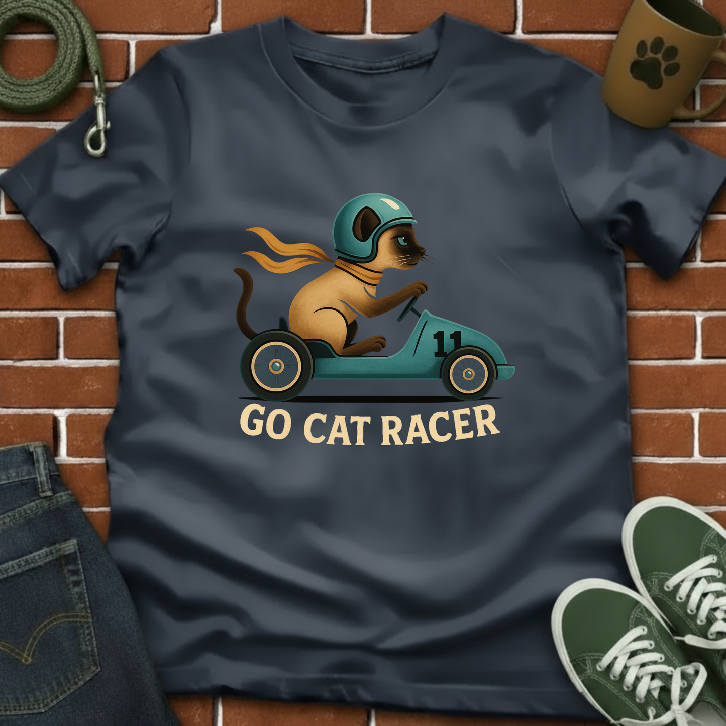 GO CAT RACER Tee