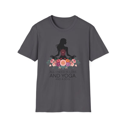 Love, Yoga, and Paws Bliss Tee