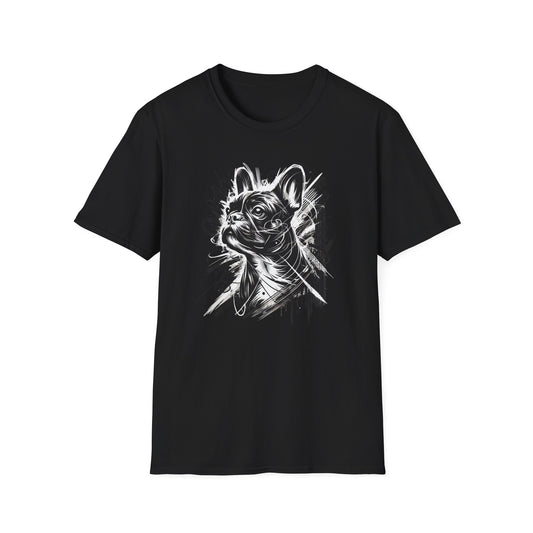 Abstract Frenchie Vibes Tee