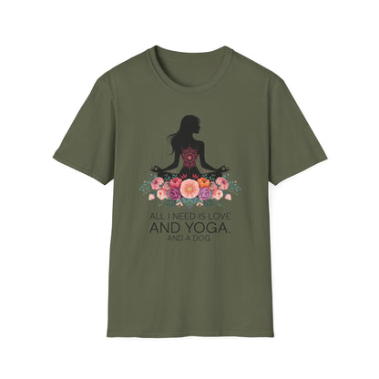 Love, Yoga, and Paws Bliss Tee
