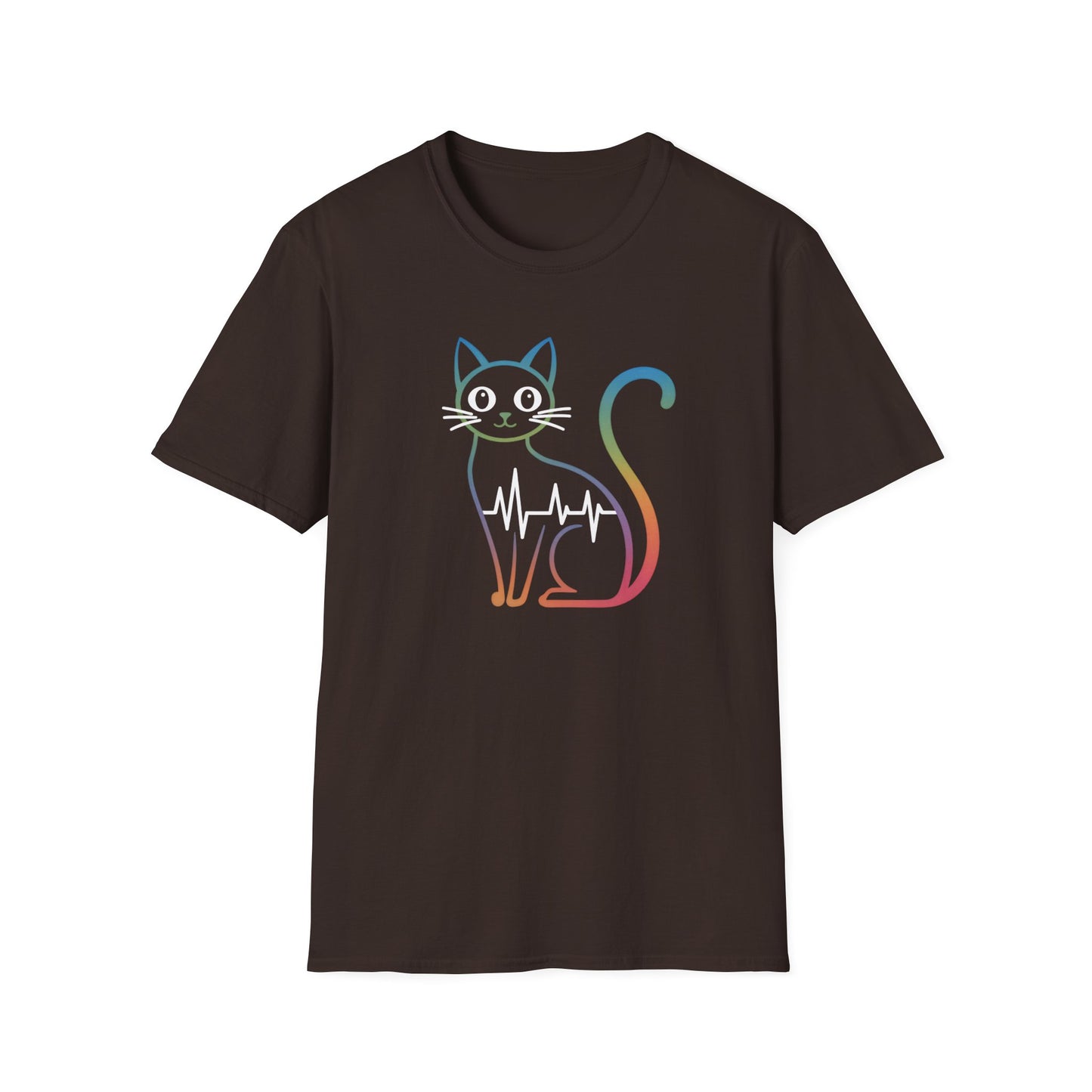 Heartbeat Cat Tee