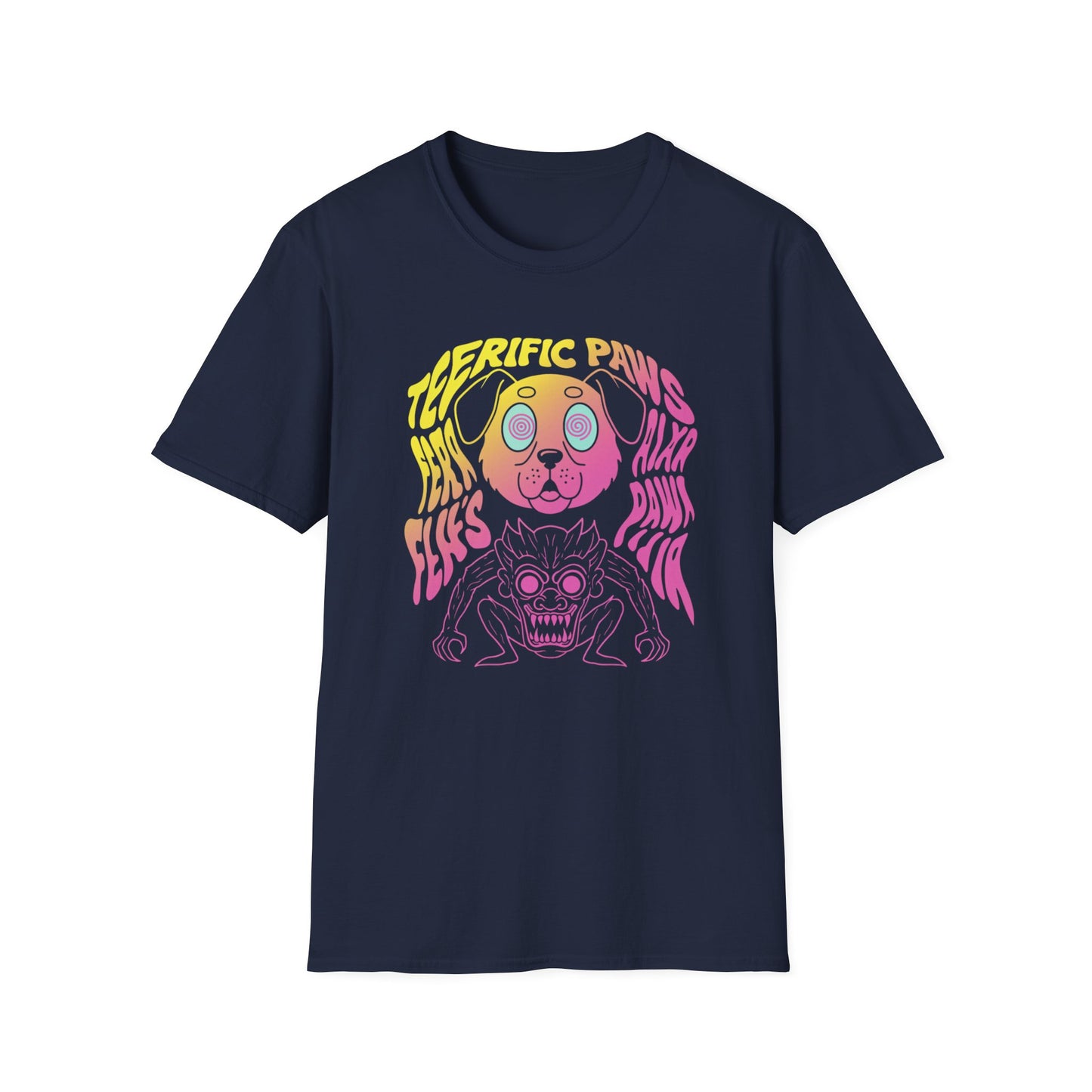 Psychedelic Paws Tee