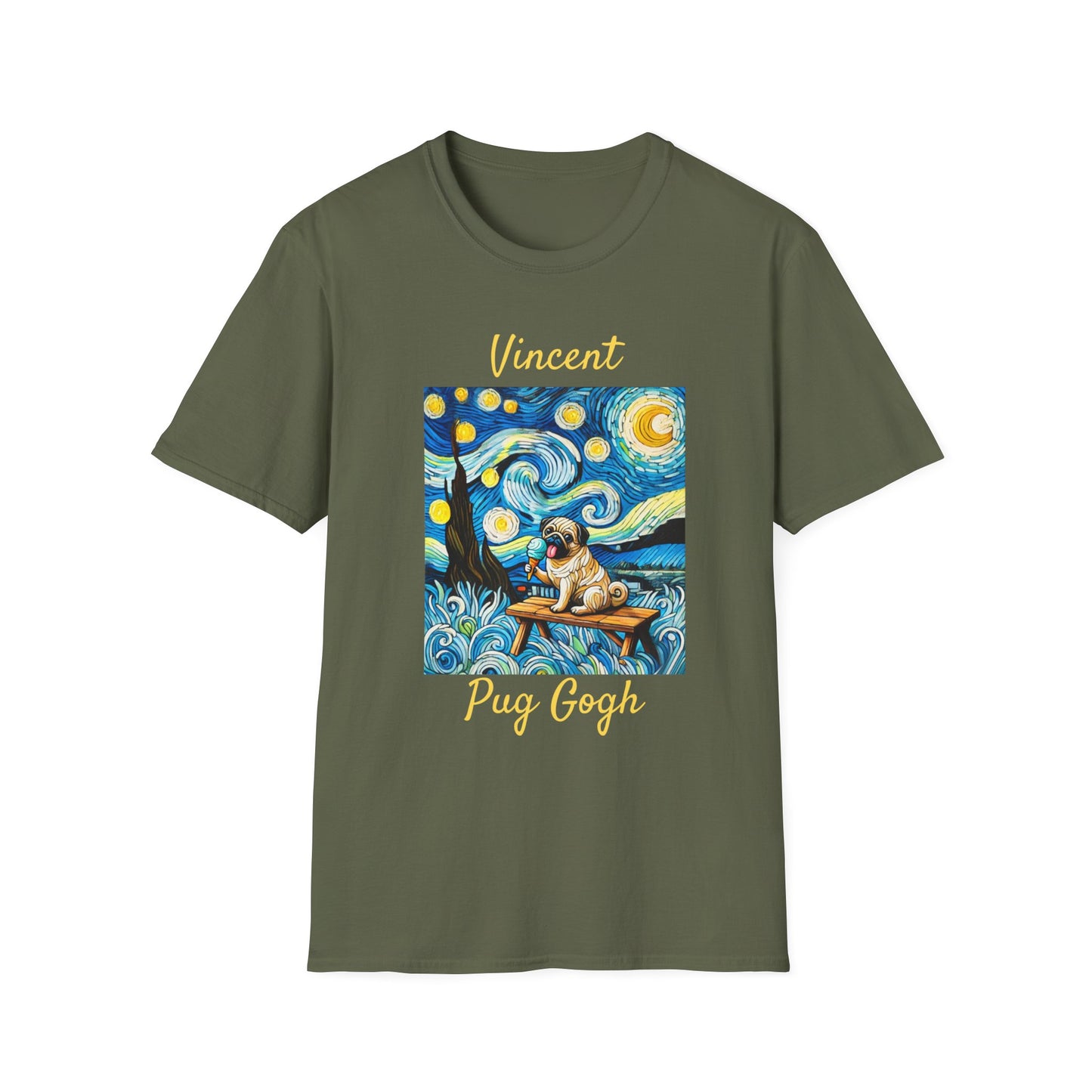 Vincent Pug Gogh Tee