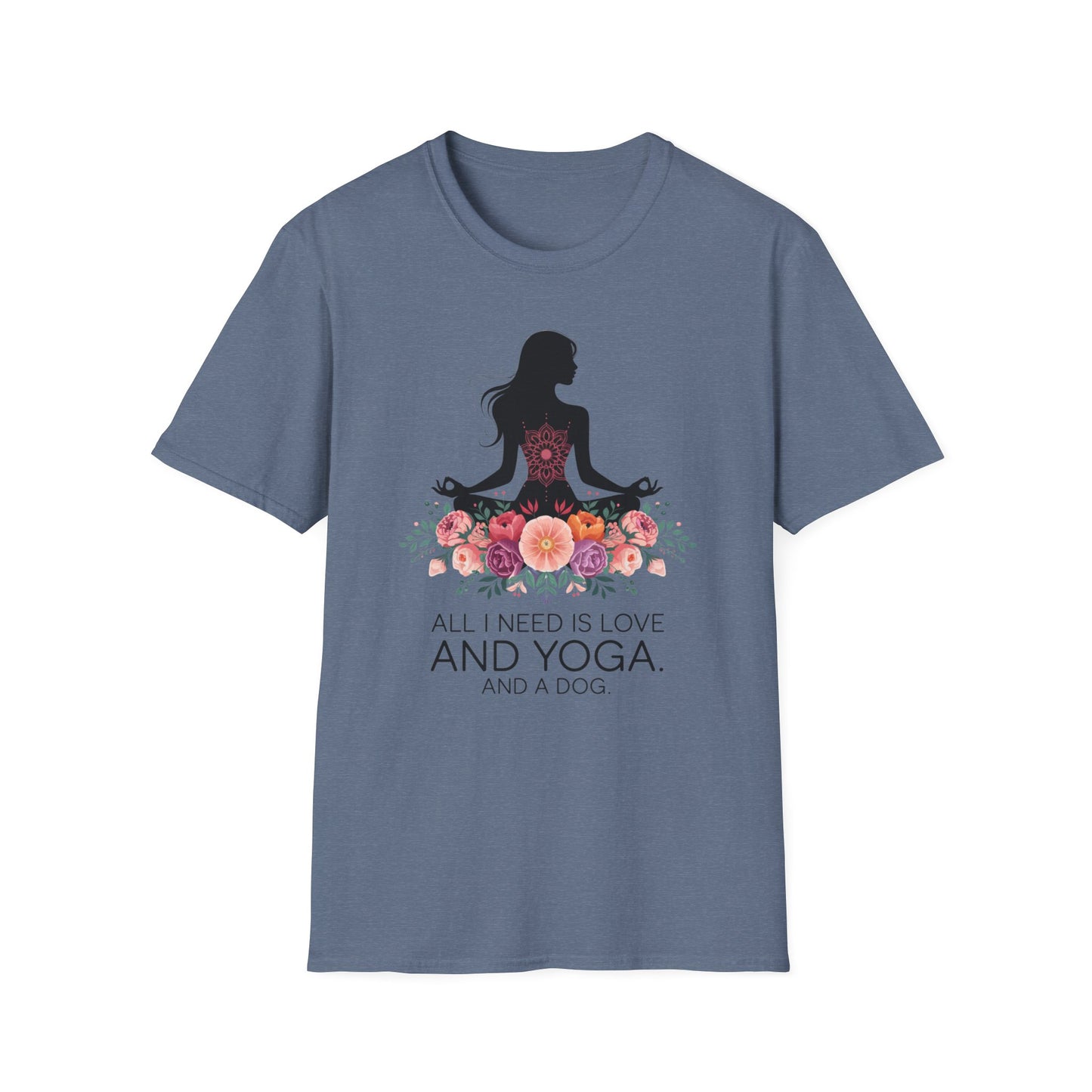Love, Yoga, and Paws Bliss Tee