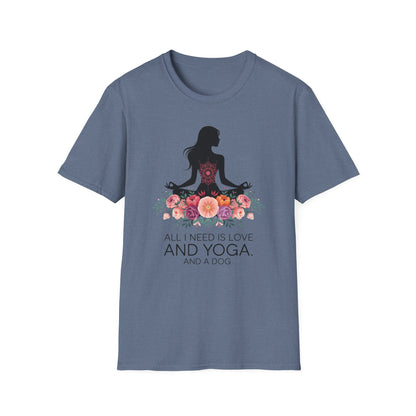 Love, Yoga, and Paws Bliss Tee
