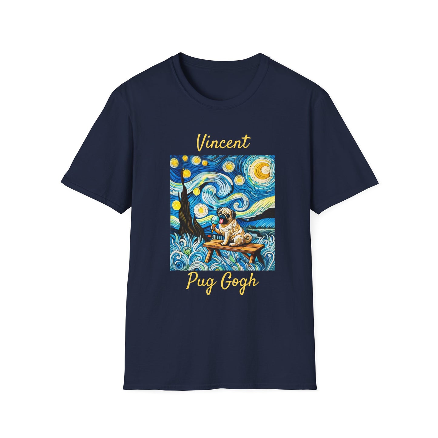 Vincent Pug Gogh Tee