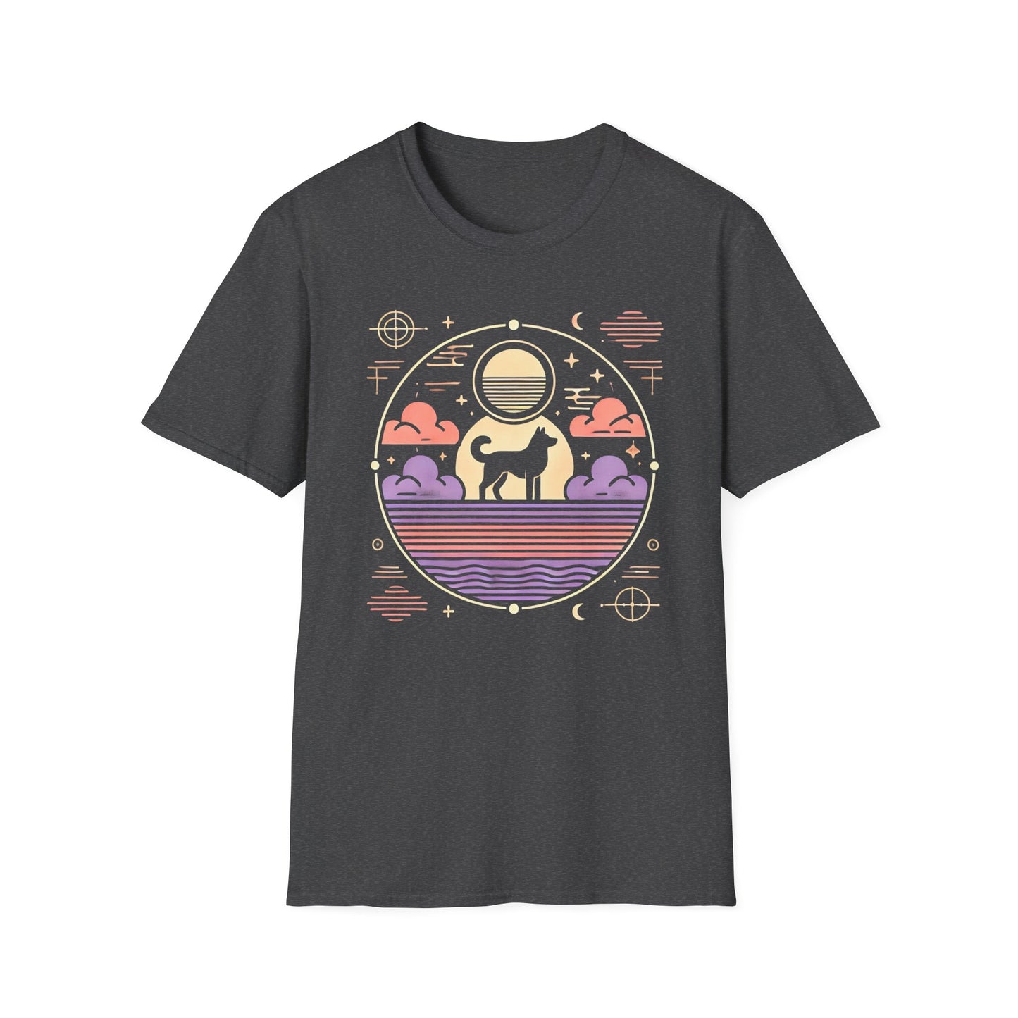 Cosmic Canine Horizon Tee