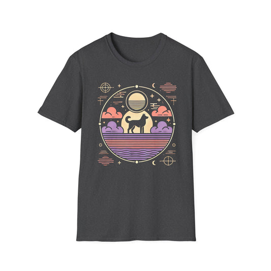 Cosmic Canine Horizon Tee