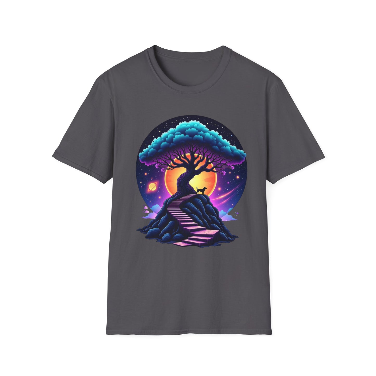 Stairway to the Cosmic Tree Tee