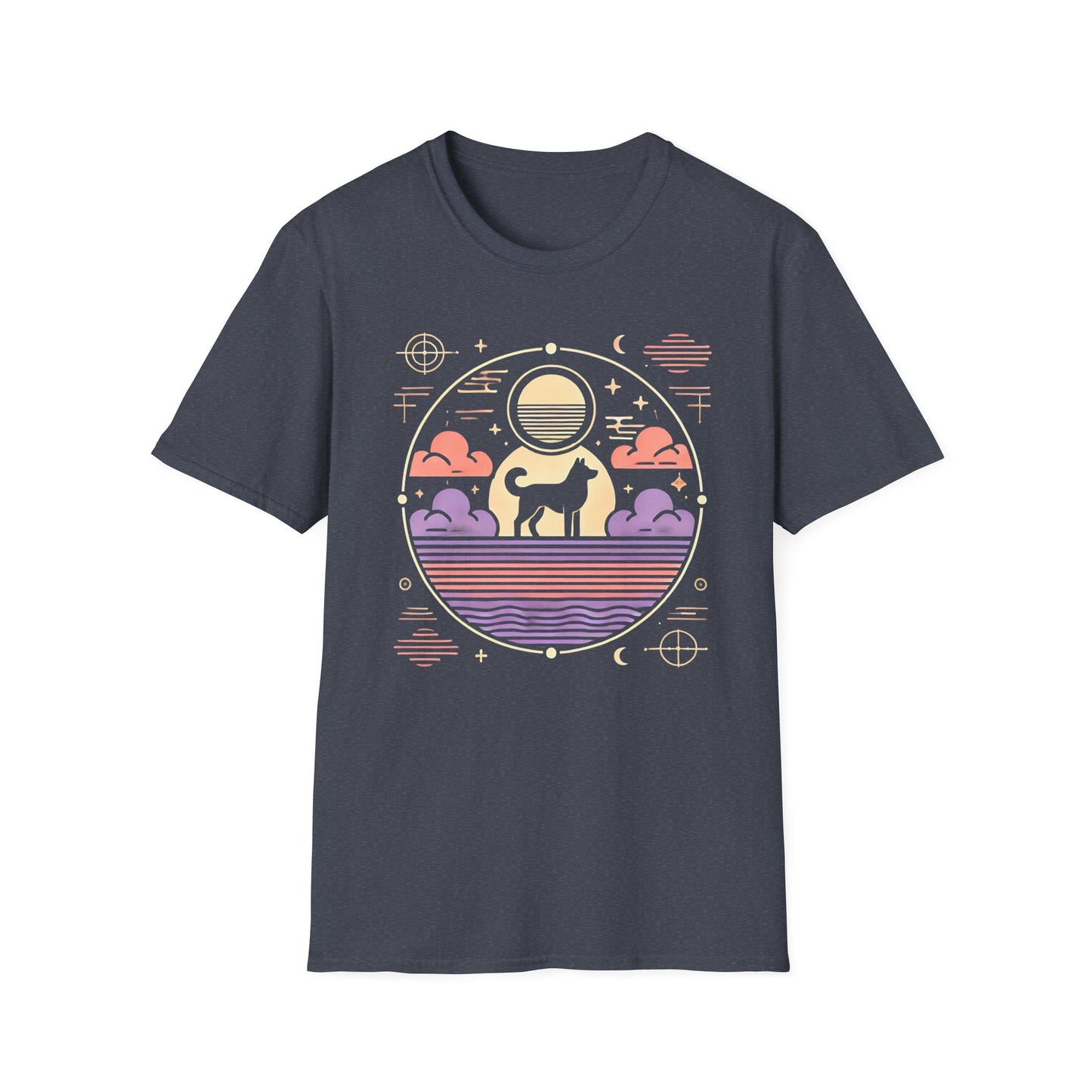 Cosmic Canine Horizon Tee