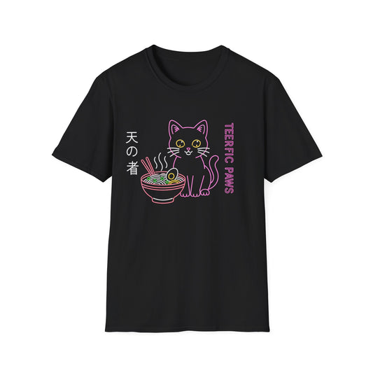 Neon Neko Noodles Tee