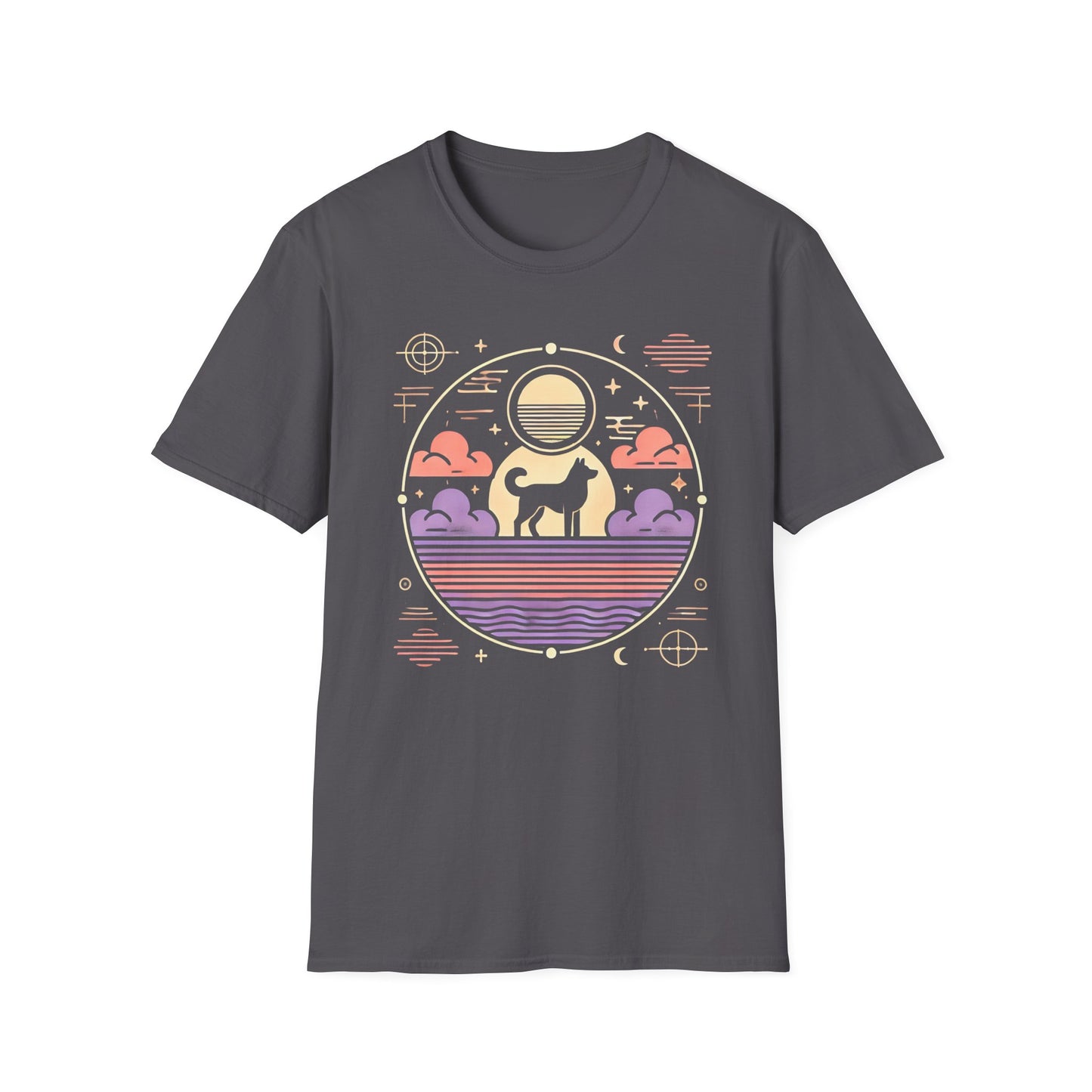 Cosmic Canine Horizon Tee