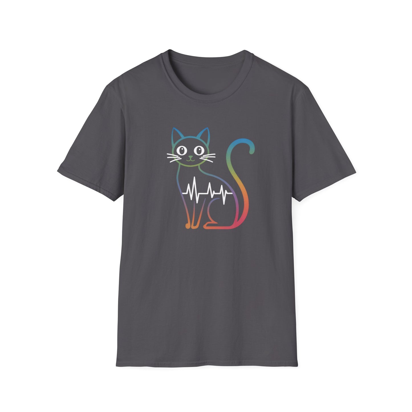 Heartbeat Cat Tee