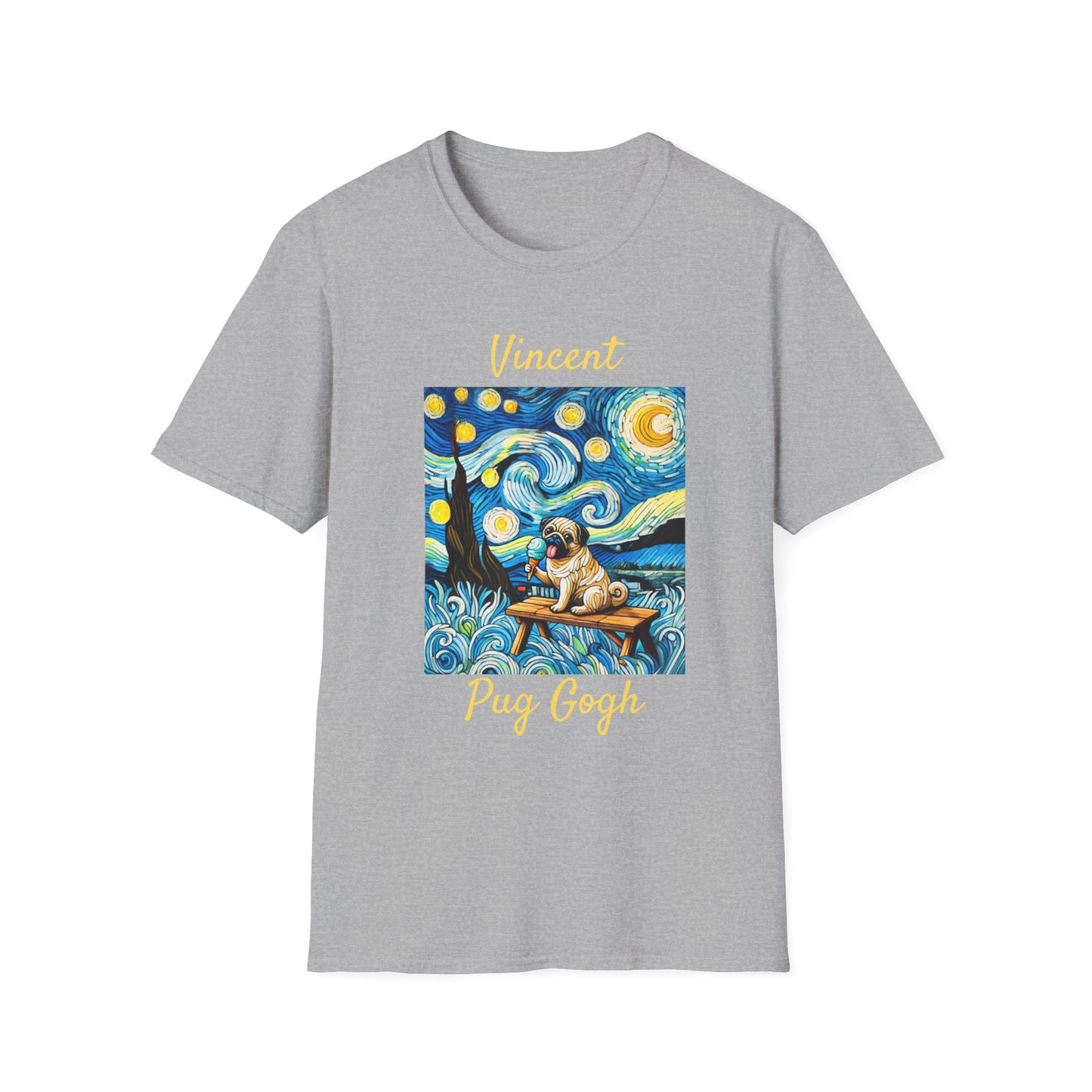 Vincent Pug Gogh Tee