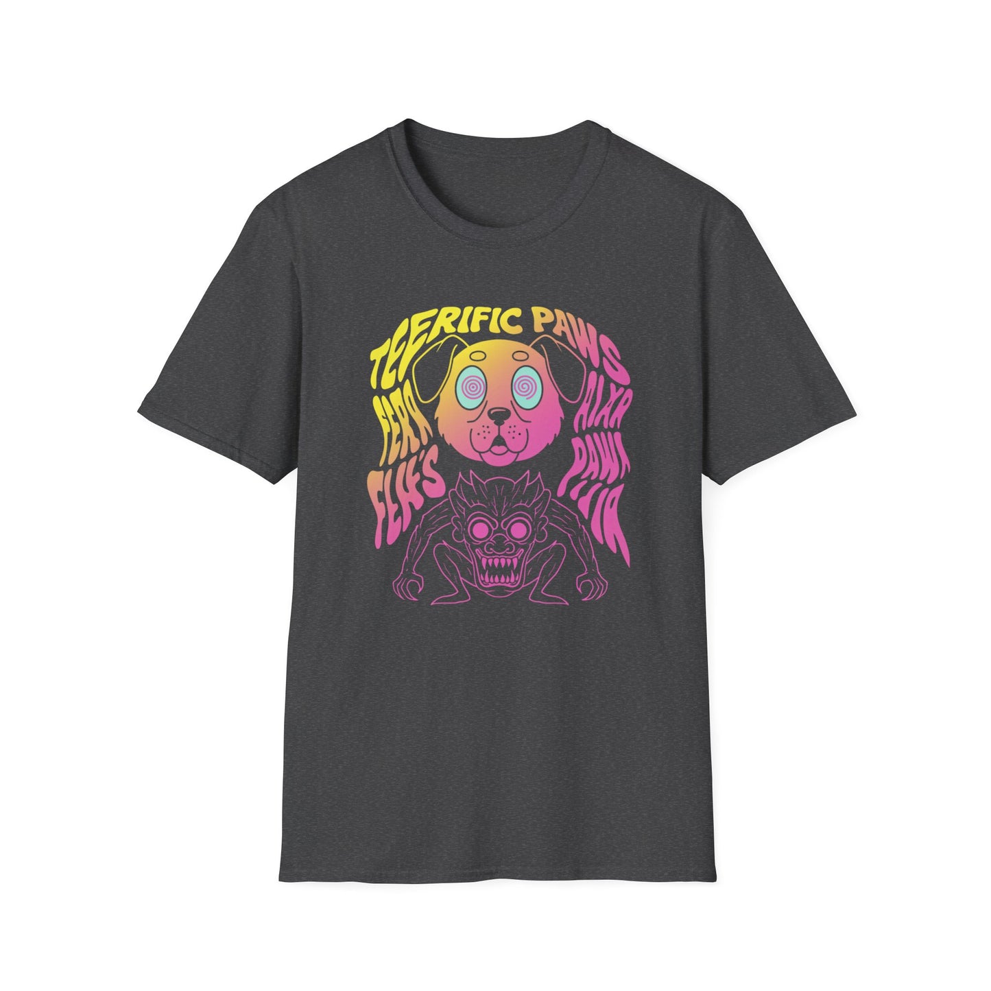 Psychedelic Paws Tee