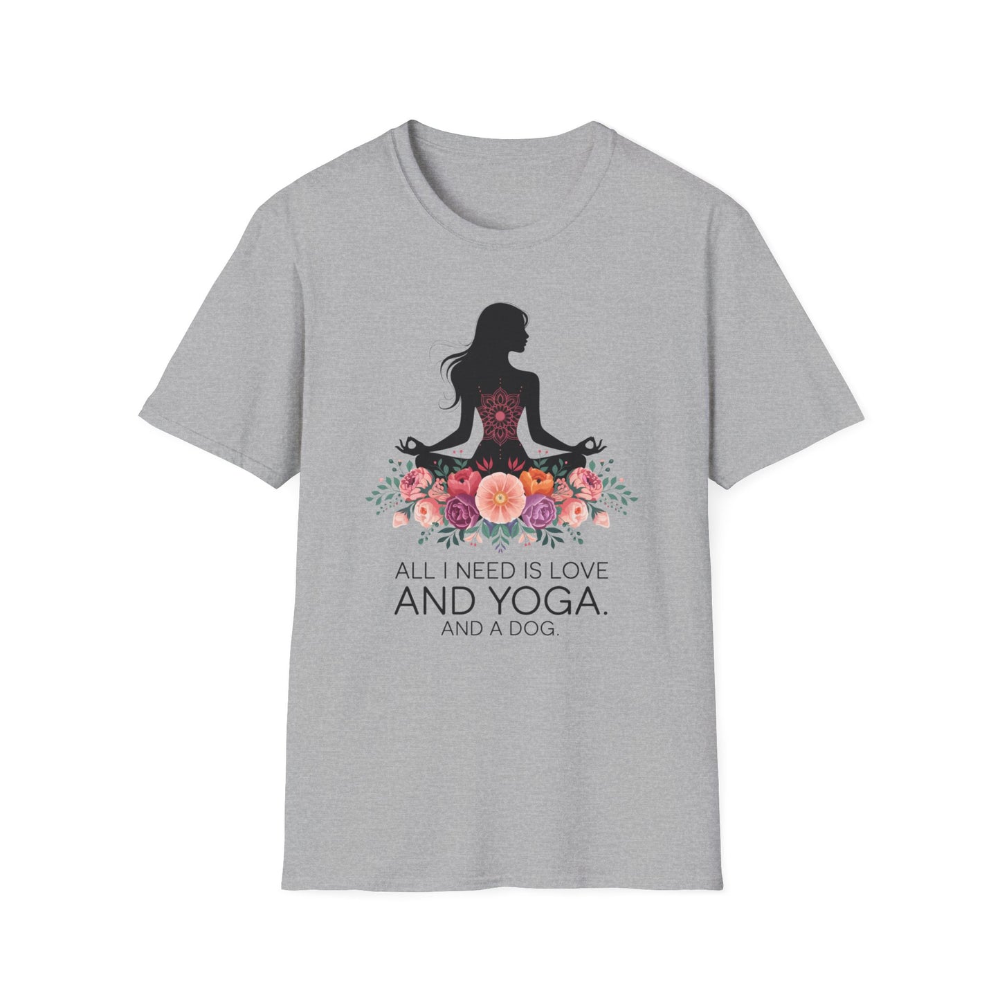 Love, Yoga, and Paws Bliss Tee