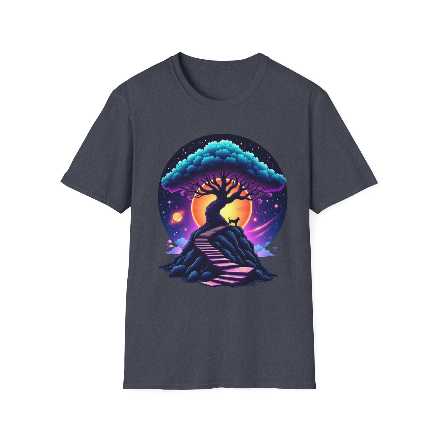 Stairway to the Cosmic Tree Tee