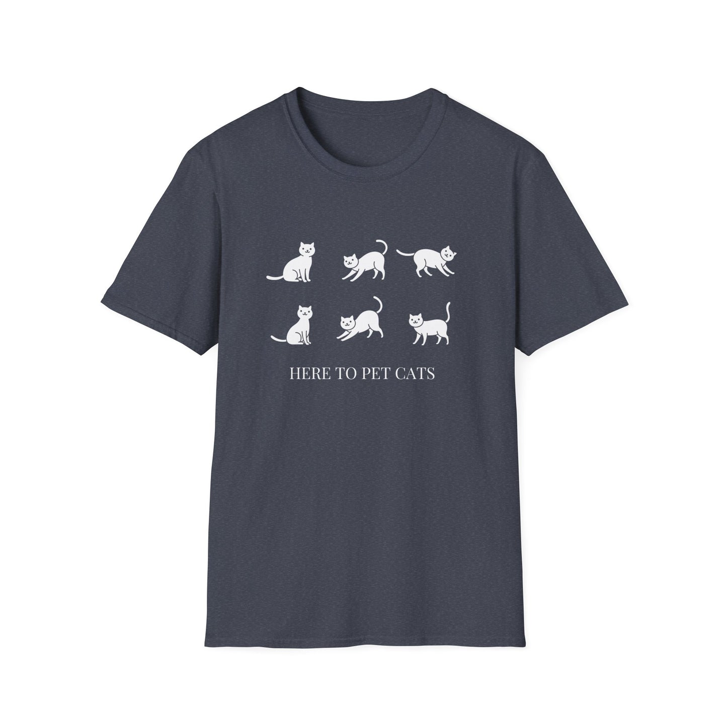 Here to pet cats Tee