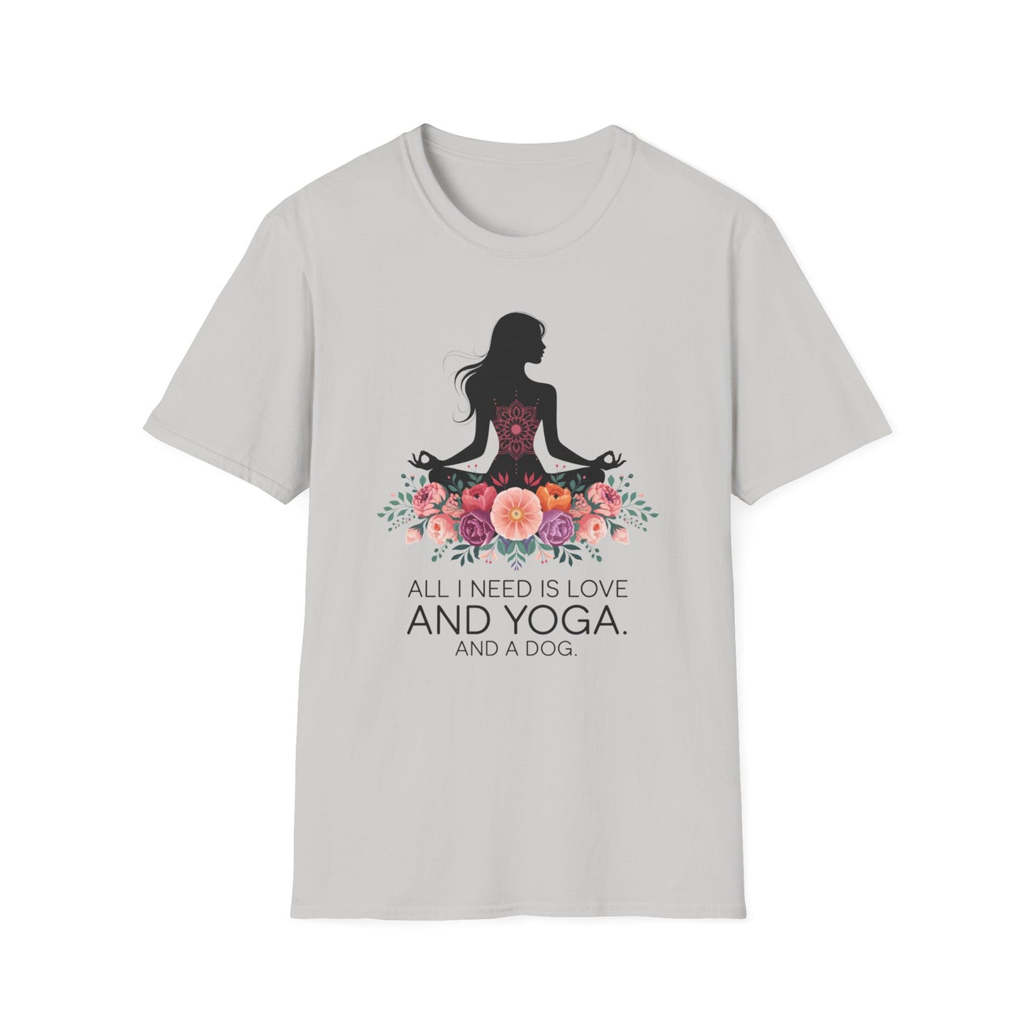 Love, Yoga, and Paws Bliss Tee