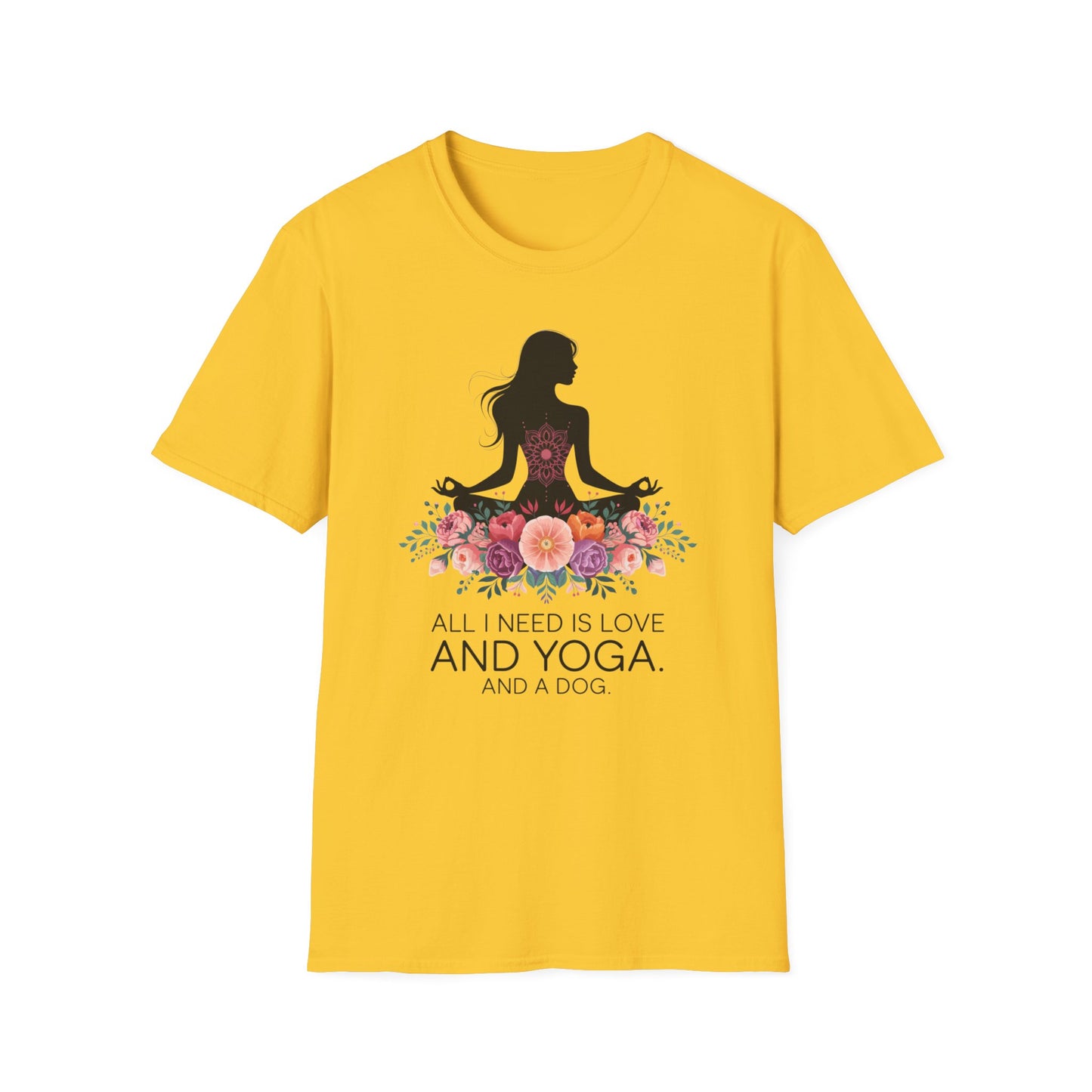 Love, Yoga, and Paws Bliss Tee